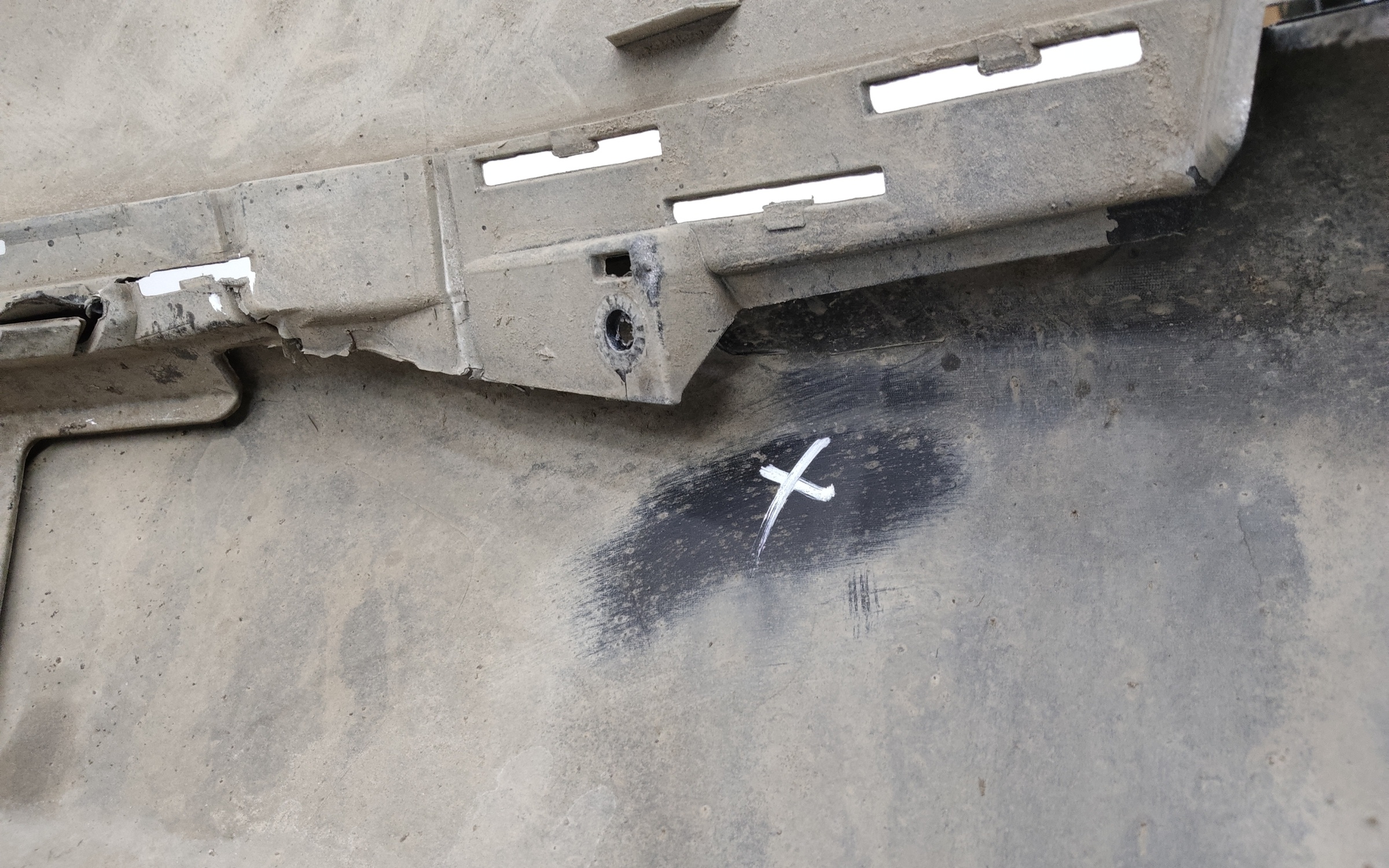 Бампер задний Haval F7 1 Restail