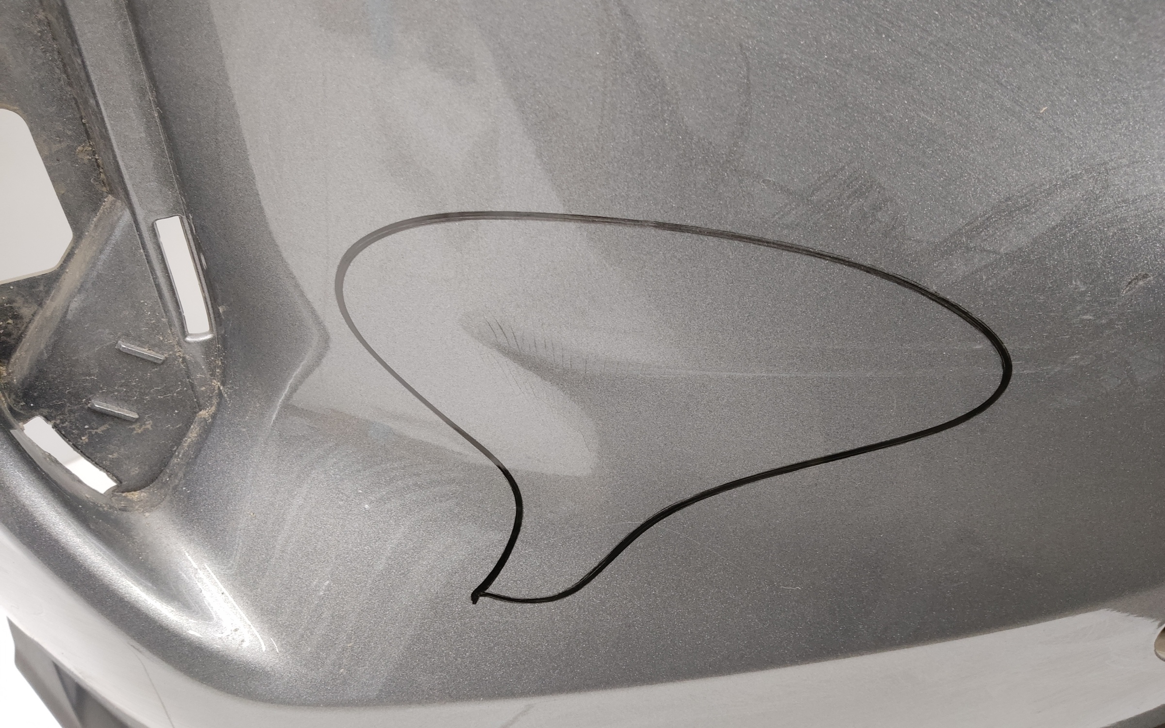 Бампер задний Haval F7 1 Restail