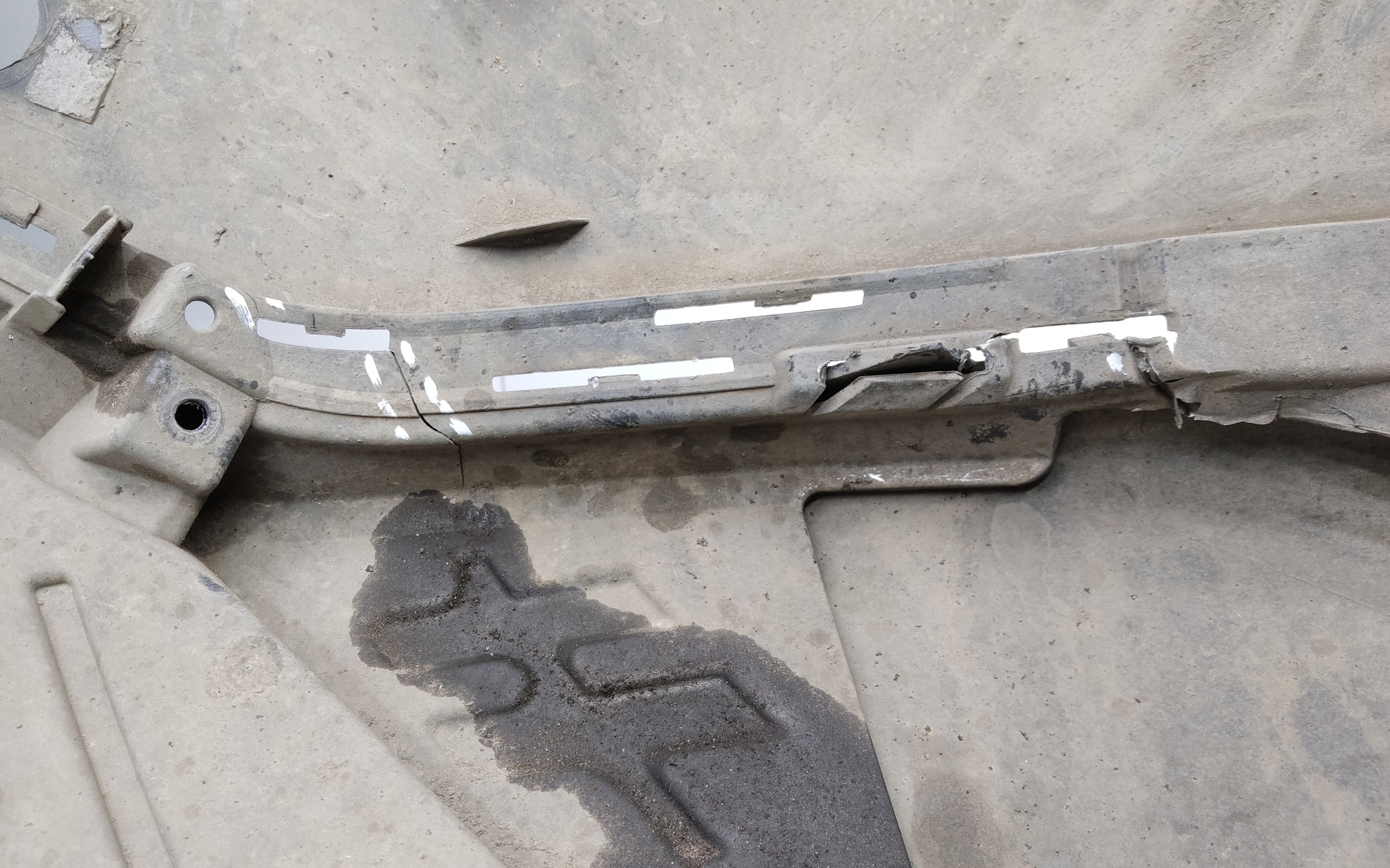 Бампер задний Haval F7 1 Restail