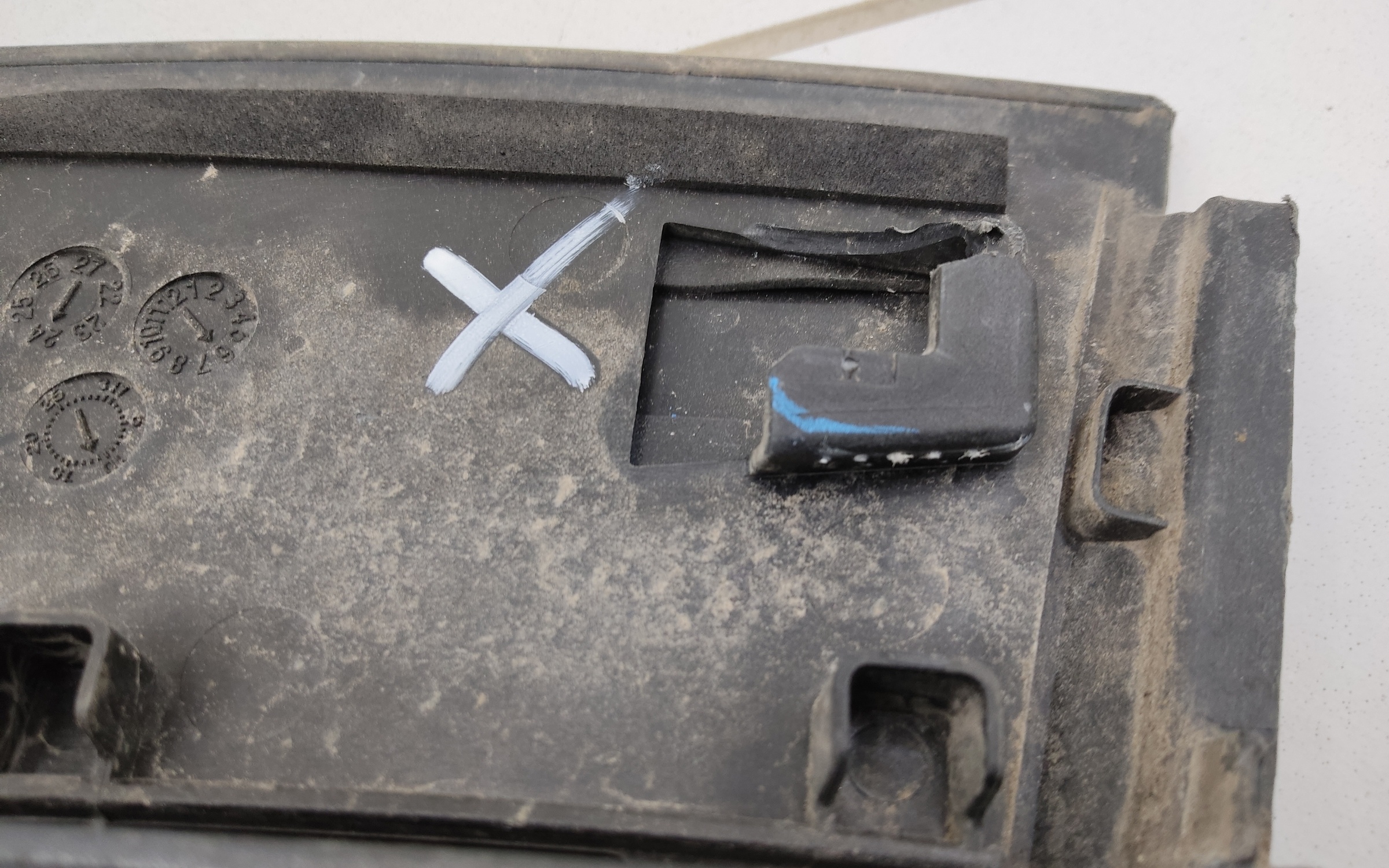 Накладка двери задней левой Wey 07