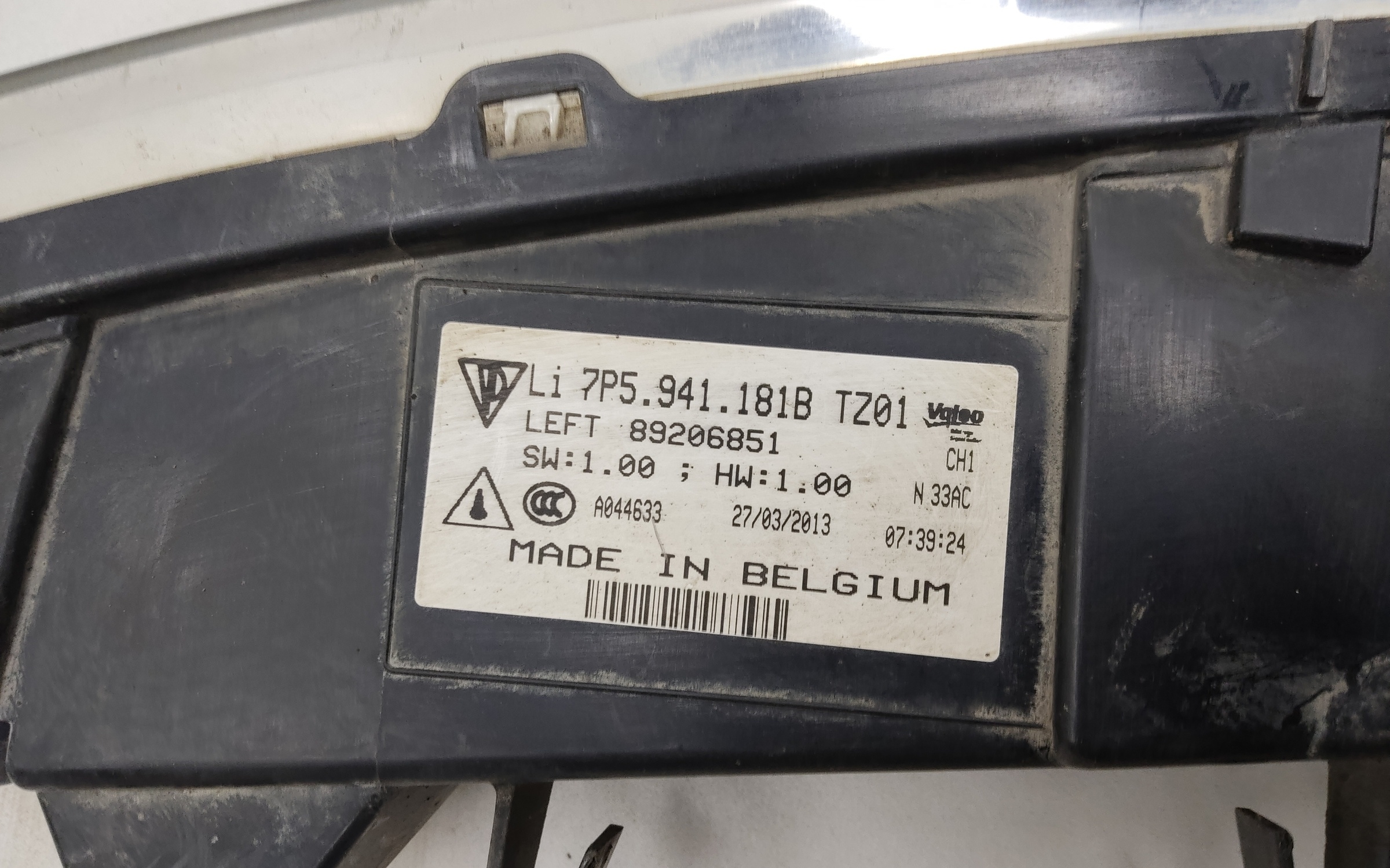 Фара ДХО передняя левая Porsche Cayenne 2 958 LED