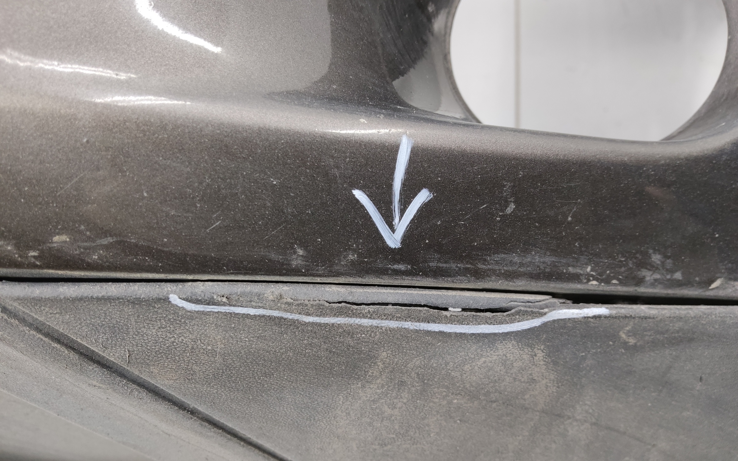 Бампер передний Porsche Cayenne 2 958