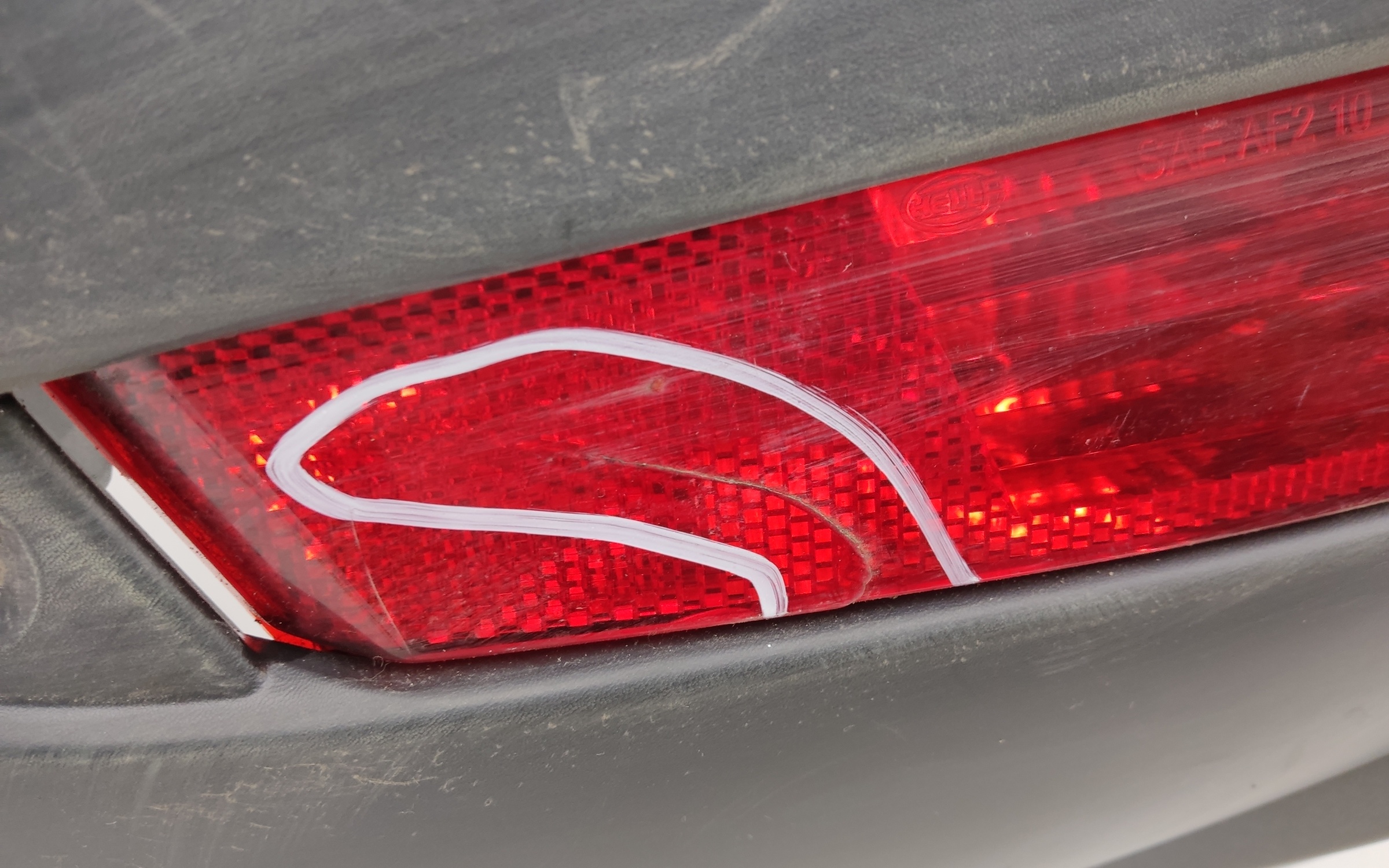 Бампер задний Land Rover Range Rover Evoque 1