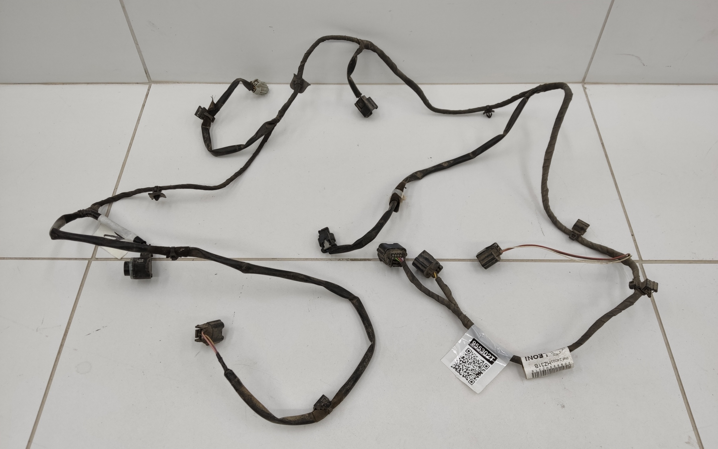 Проводка заднего бампера под парктроники Nissan X-trail T32