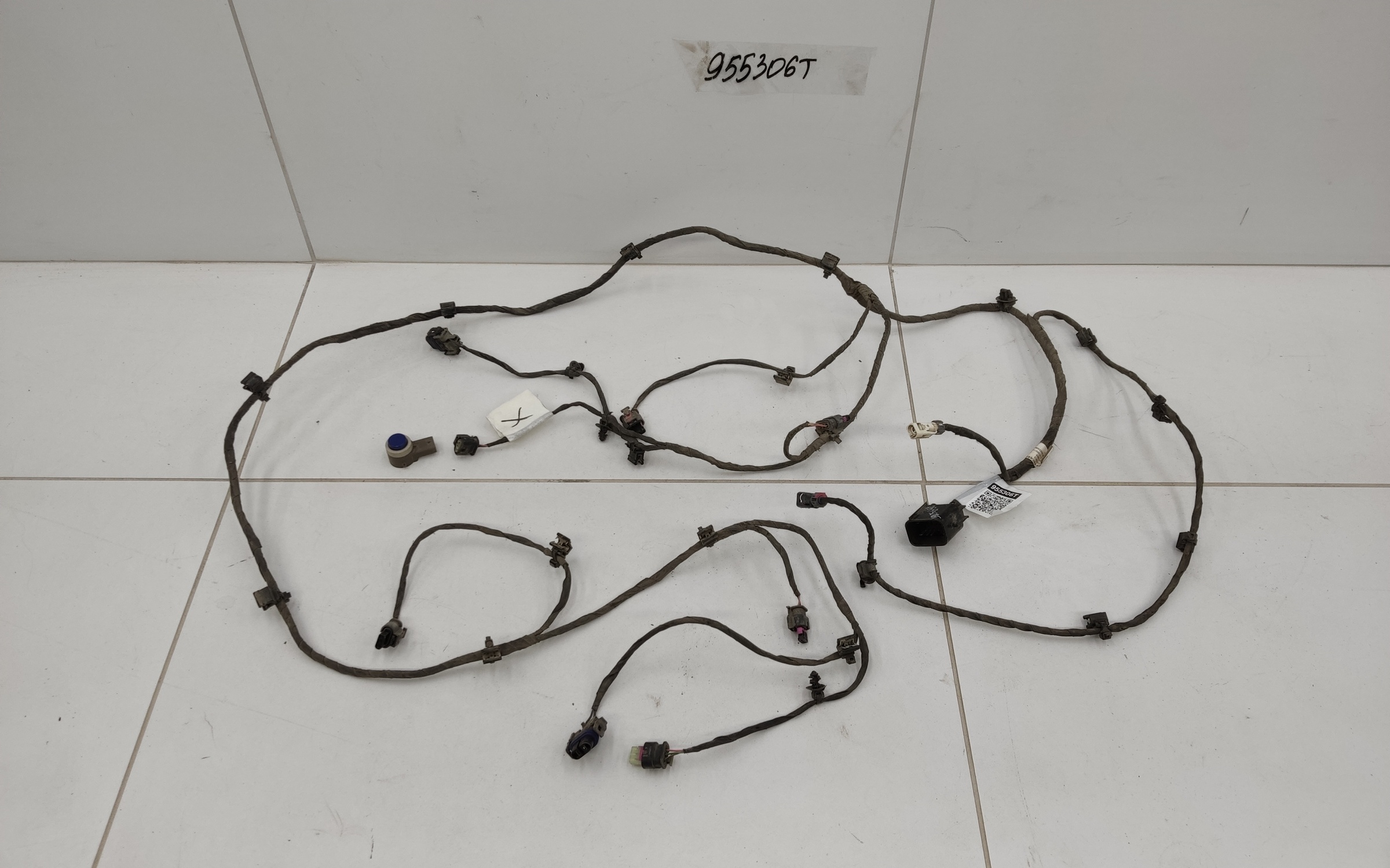 Проводка переднего бампера под парктроники Haval F7