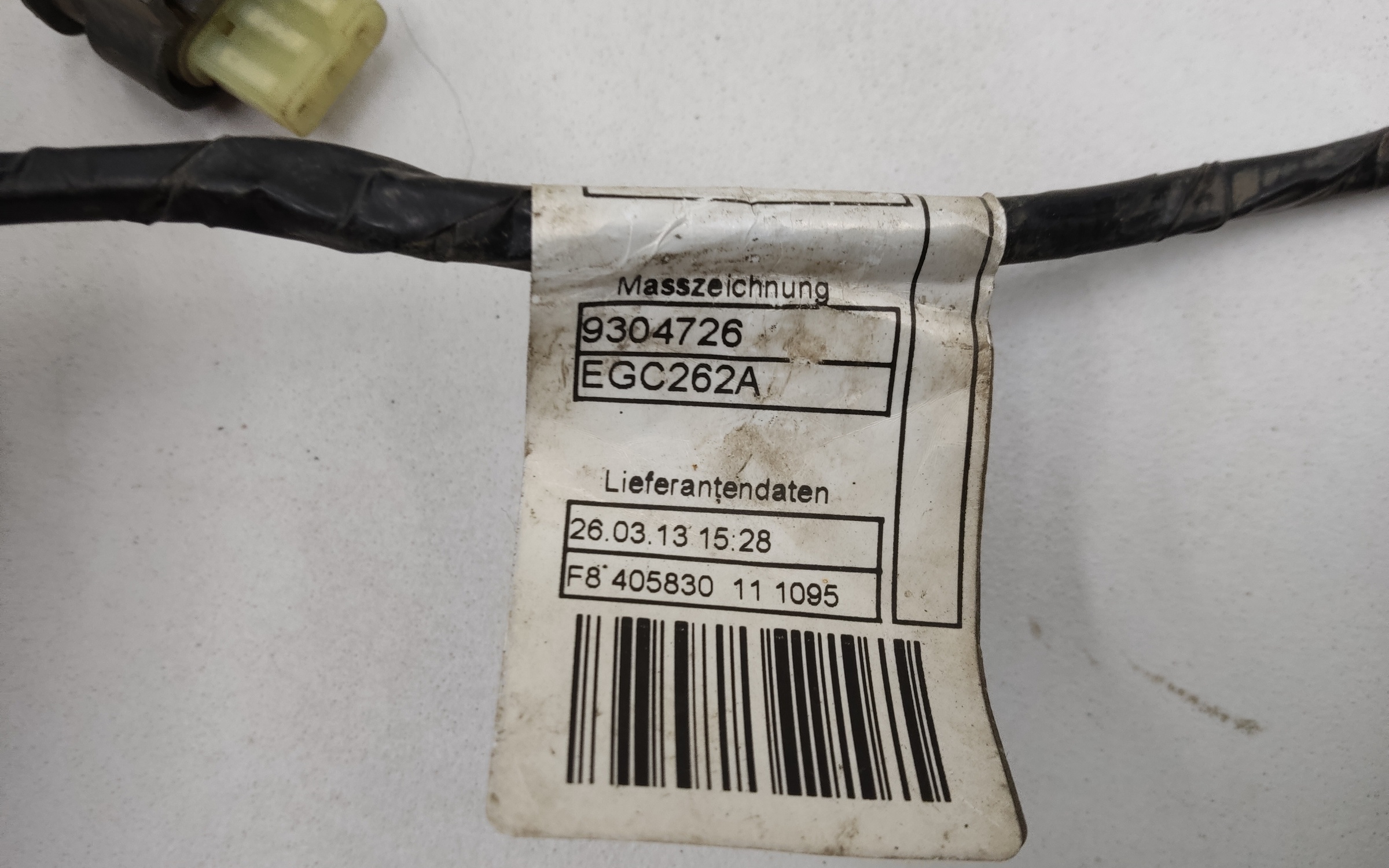 Проводка переднего бампера BMW X3 F25