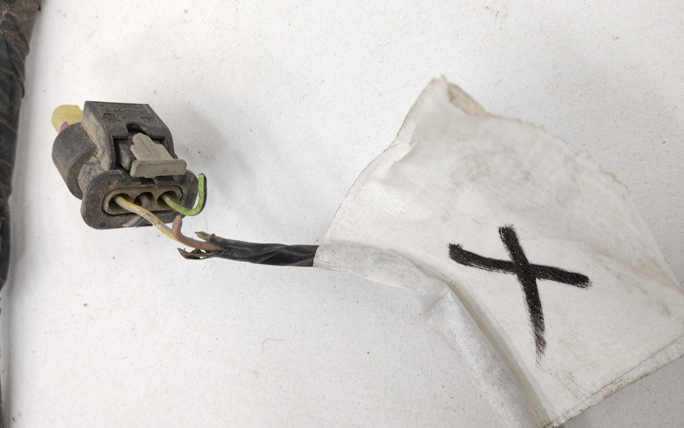 Проводка переднего бампера BMW X3 F25