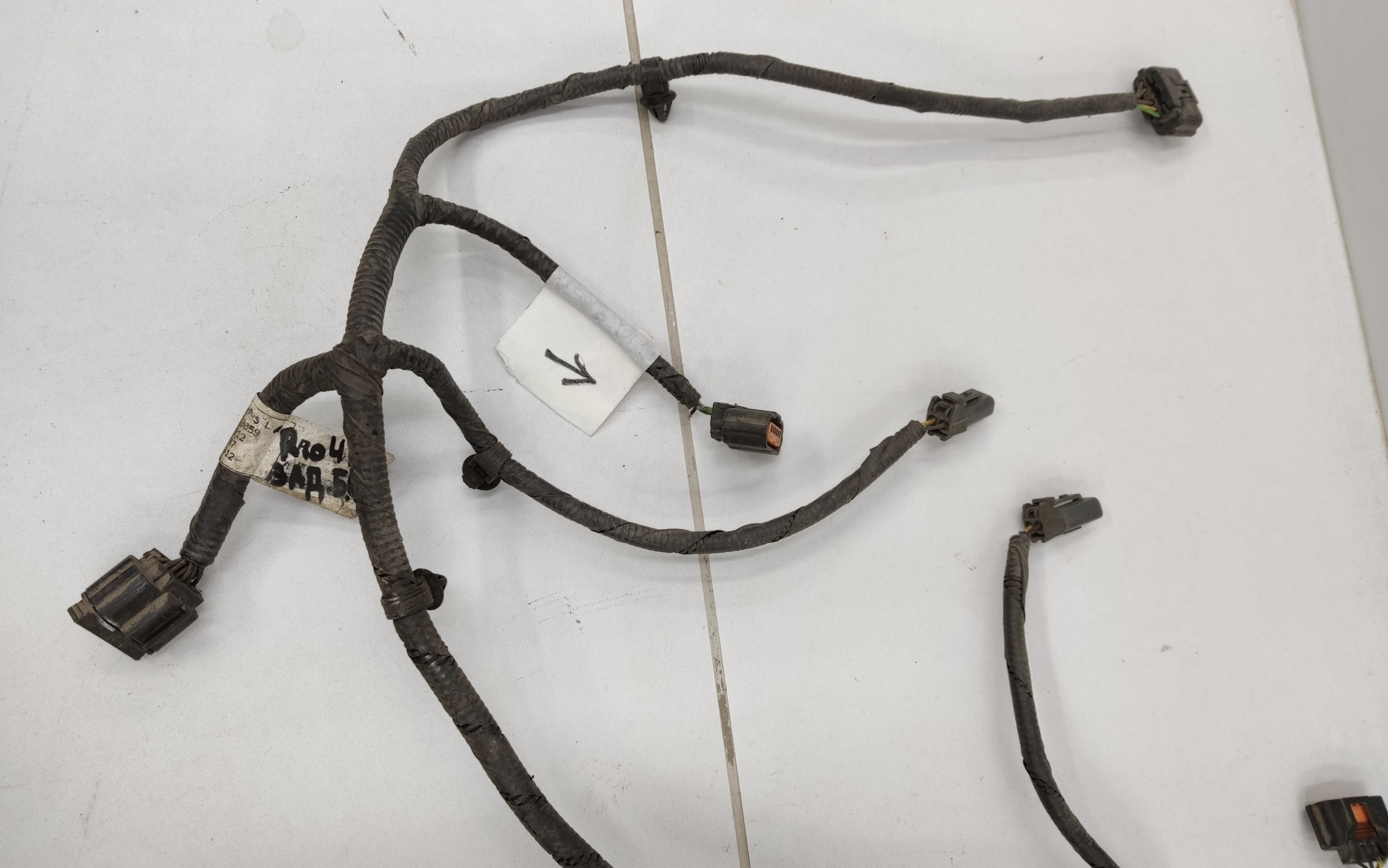 Проводка заднего бампера Kia Rio 4 Restail Sedan