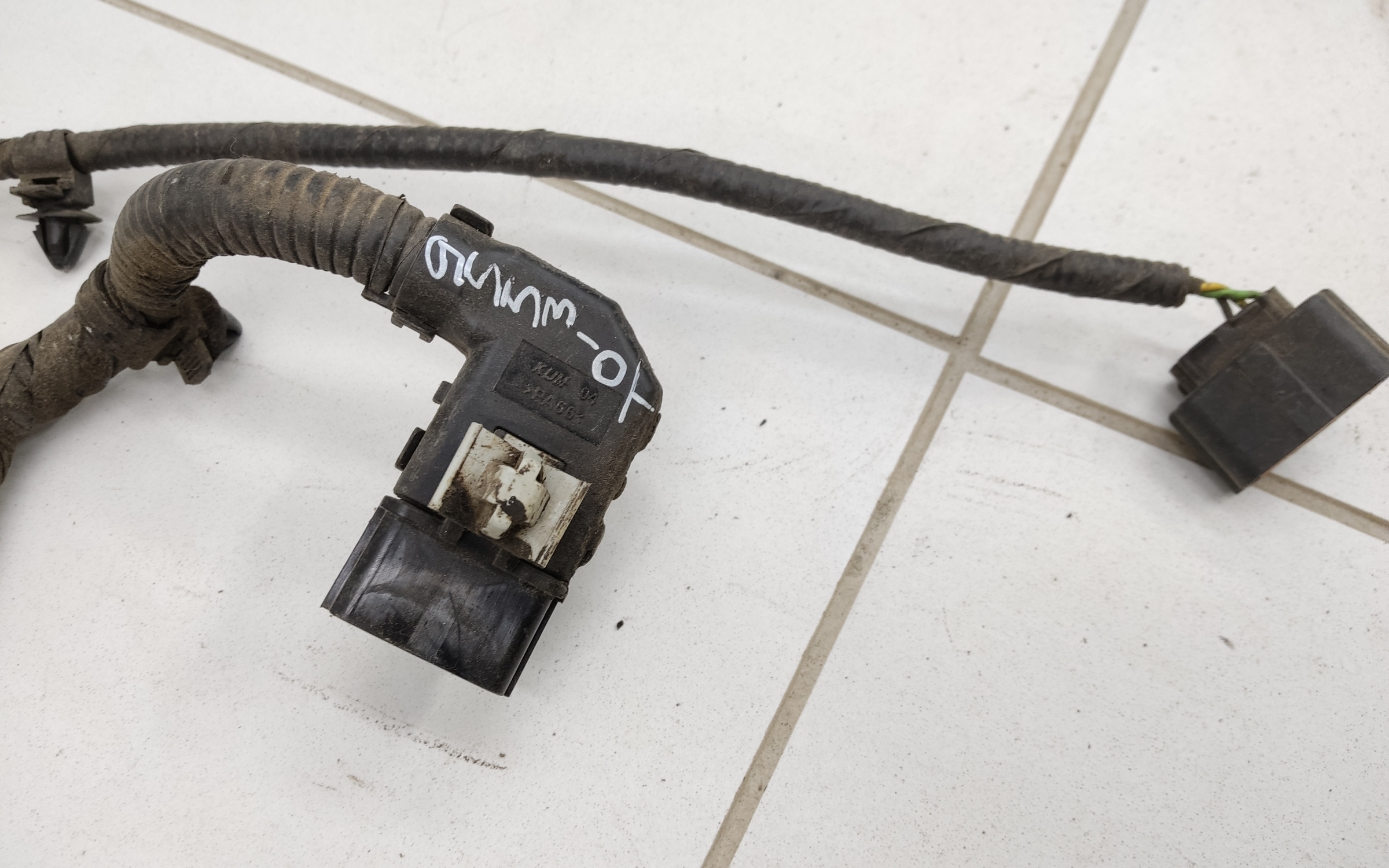 Проводка заднего бампера Kia Rio 4 Restail Sedan