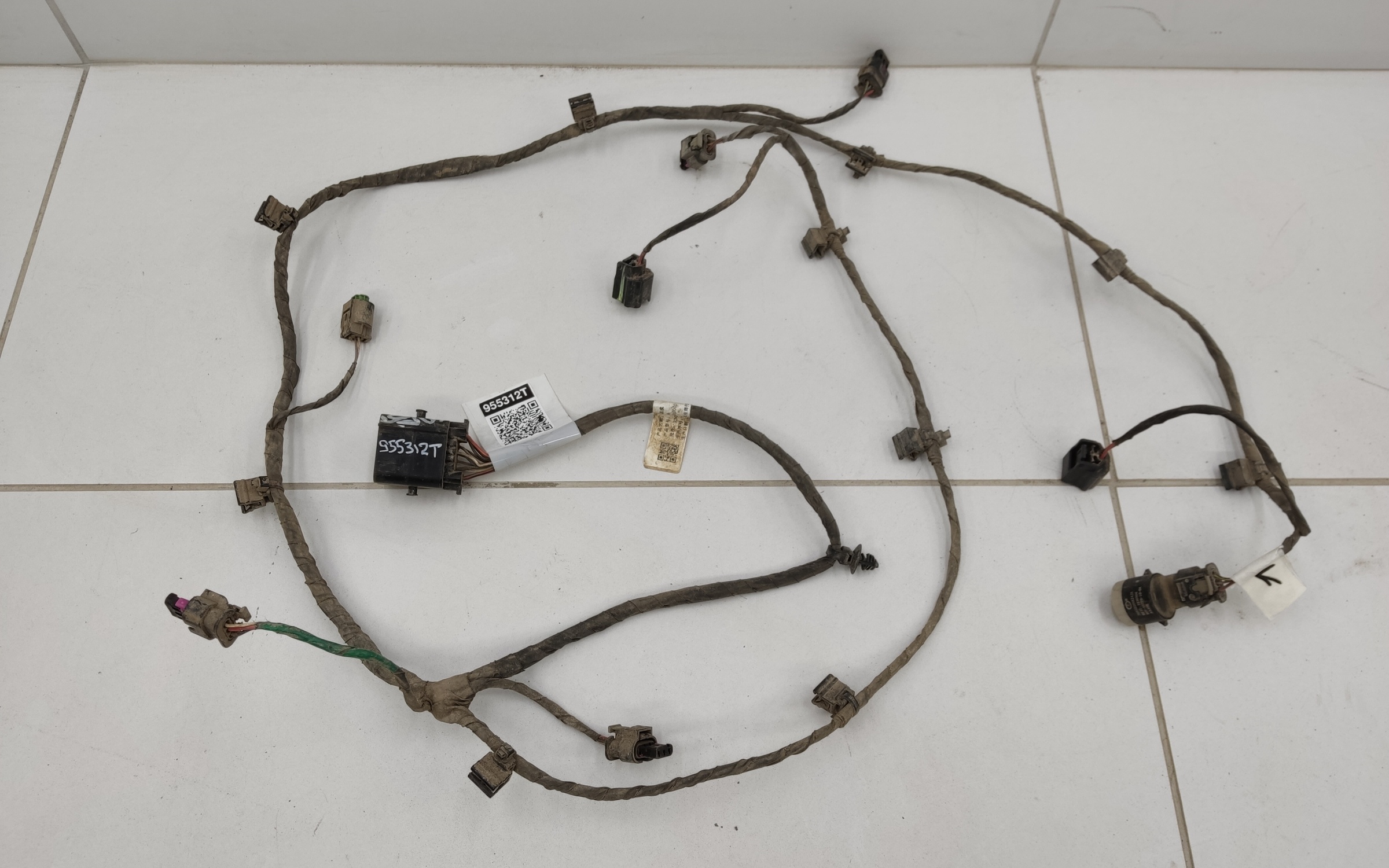 Проводка заднего бампера под парктроники Haval Dargo