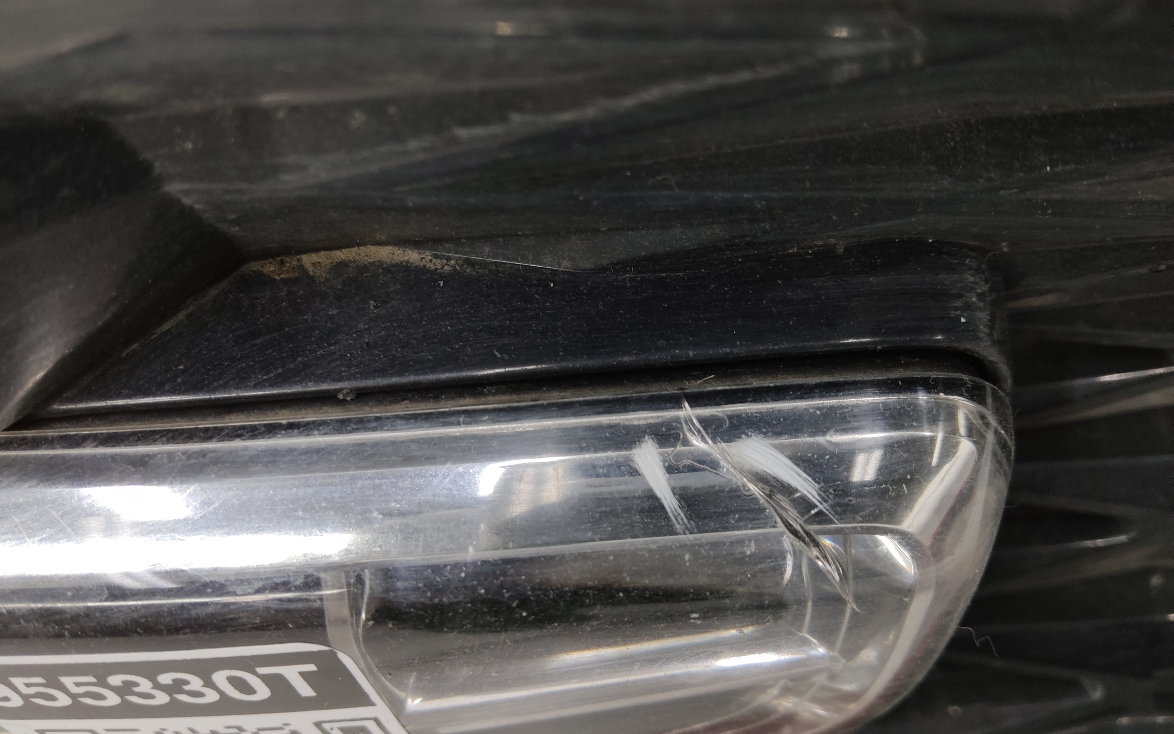 Решетка радиатора Geely Coolray Restail под камеру