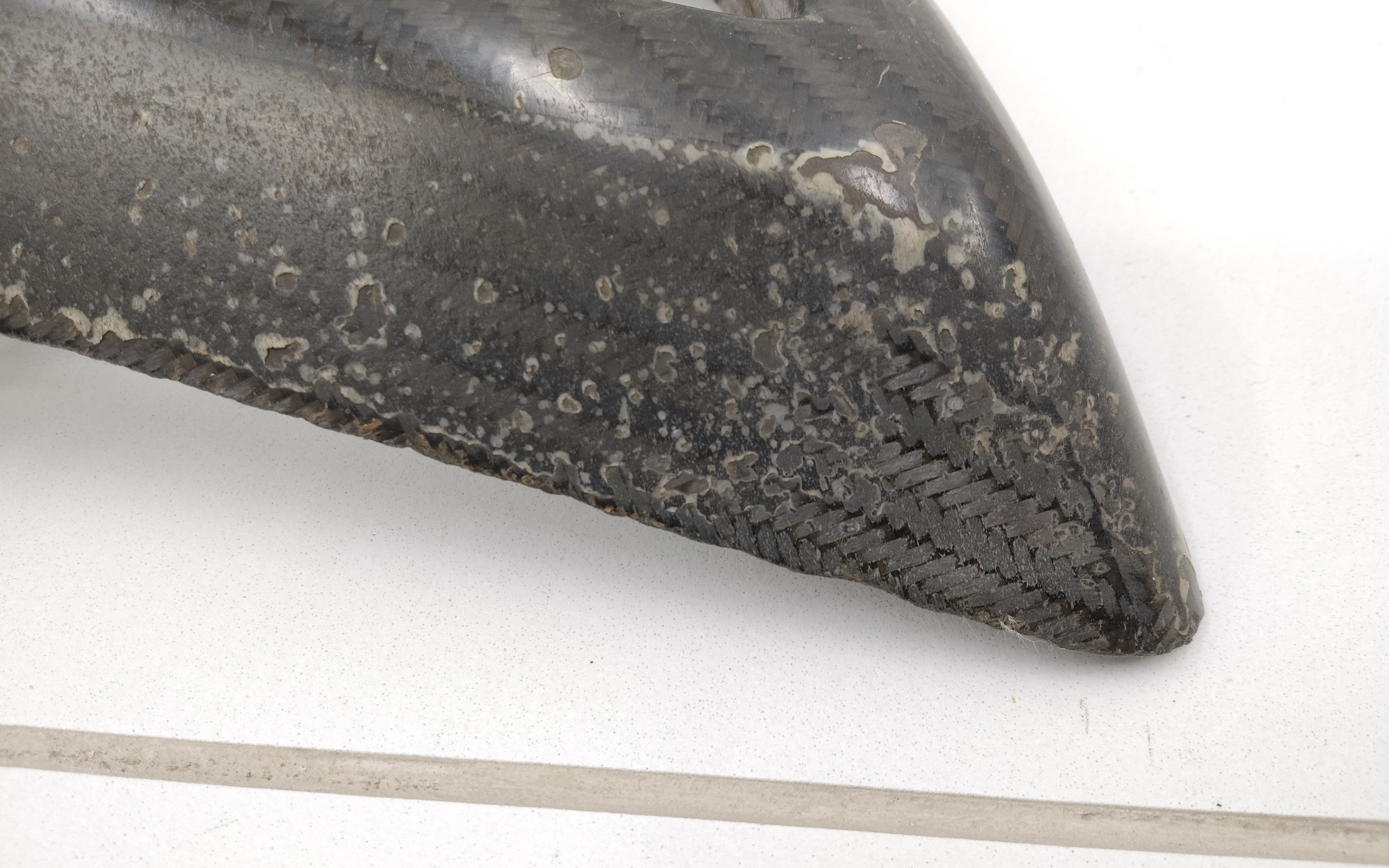 Накладка заднего бампера правая Lexus LX 3 Restail 2 Khann " Perfomance "