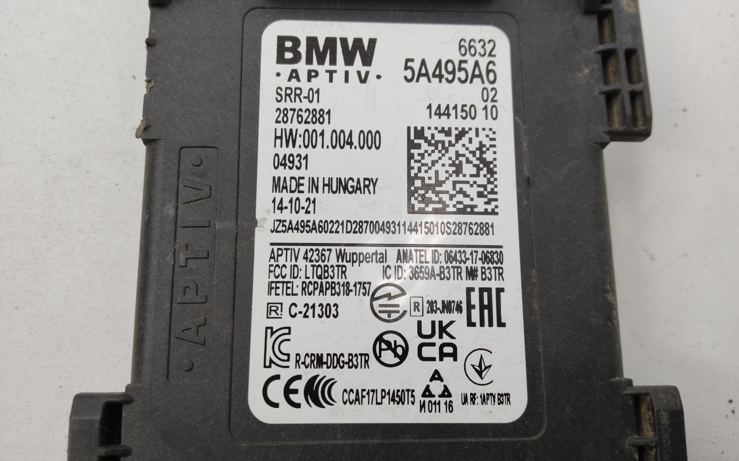 Датчик слепых зон передний BMW X7 G07