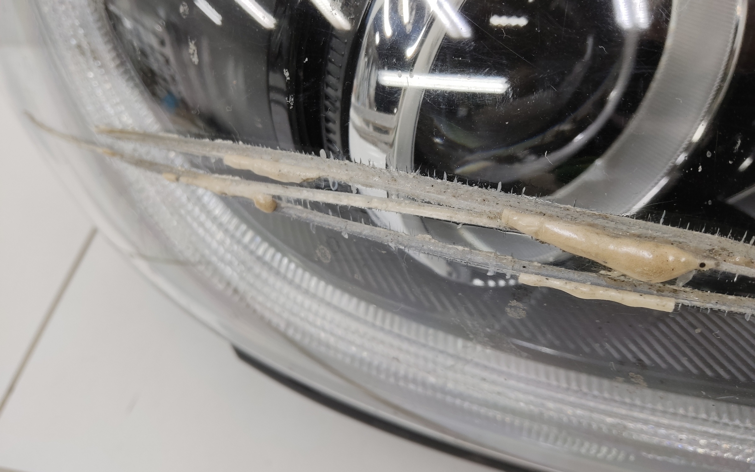 Фара передняя правая Hyundai Elantra 6 галоген линза