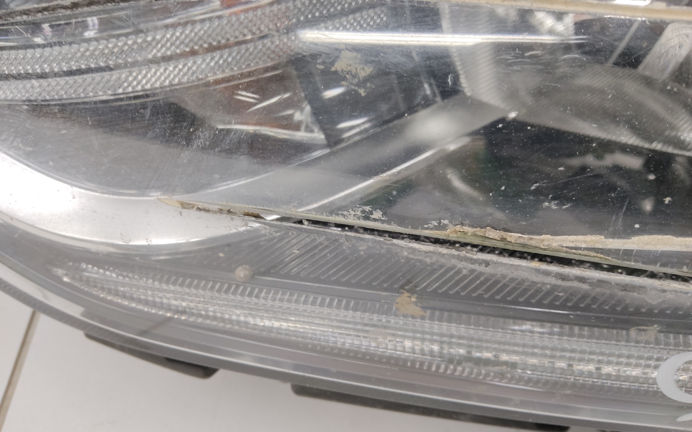 Фара передняя левая Hyundai Elantra 6 галоген линза