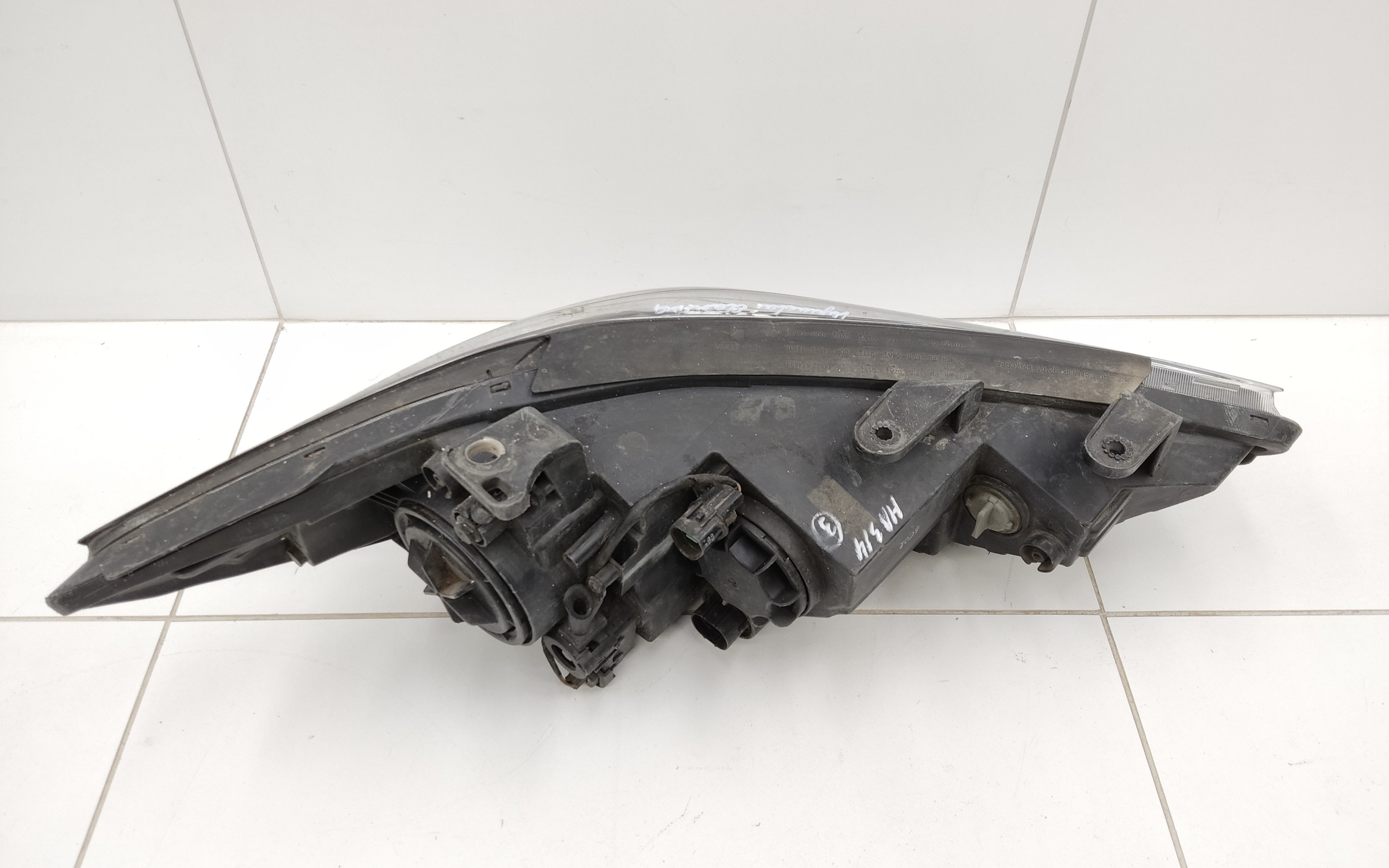 Фара передняя левая Hyundai Elantra 6 галоген линза