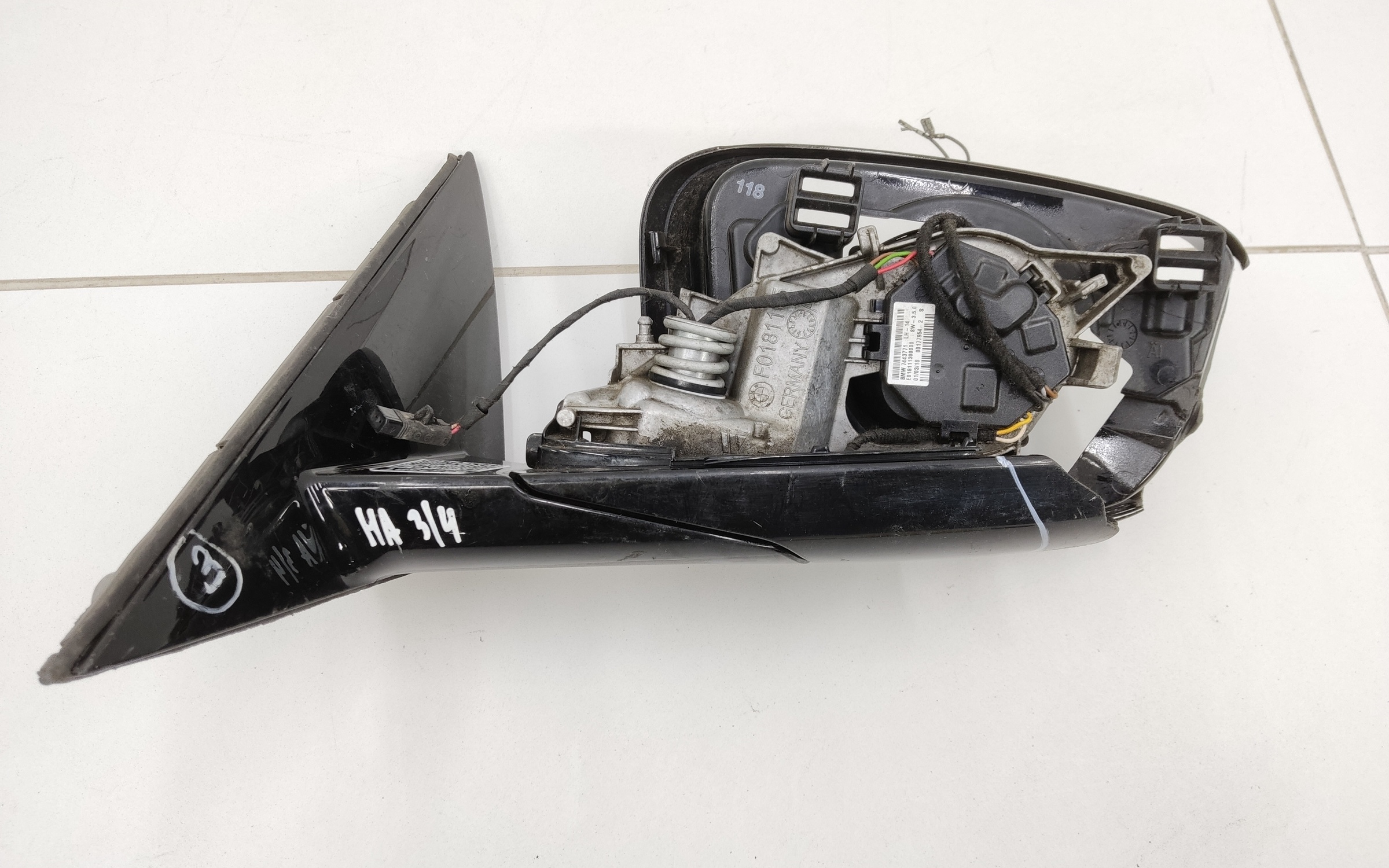 Зеркало левое BMW 5er G30 5 контактов