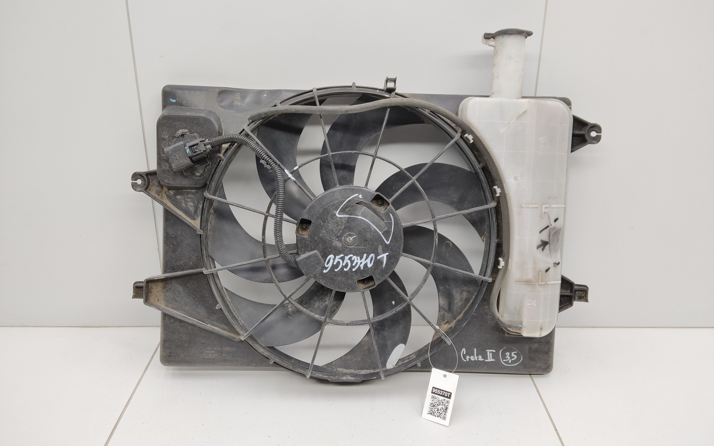 Диффузор вентилятора радиатора Hyundai Creta 2