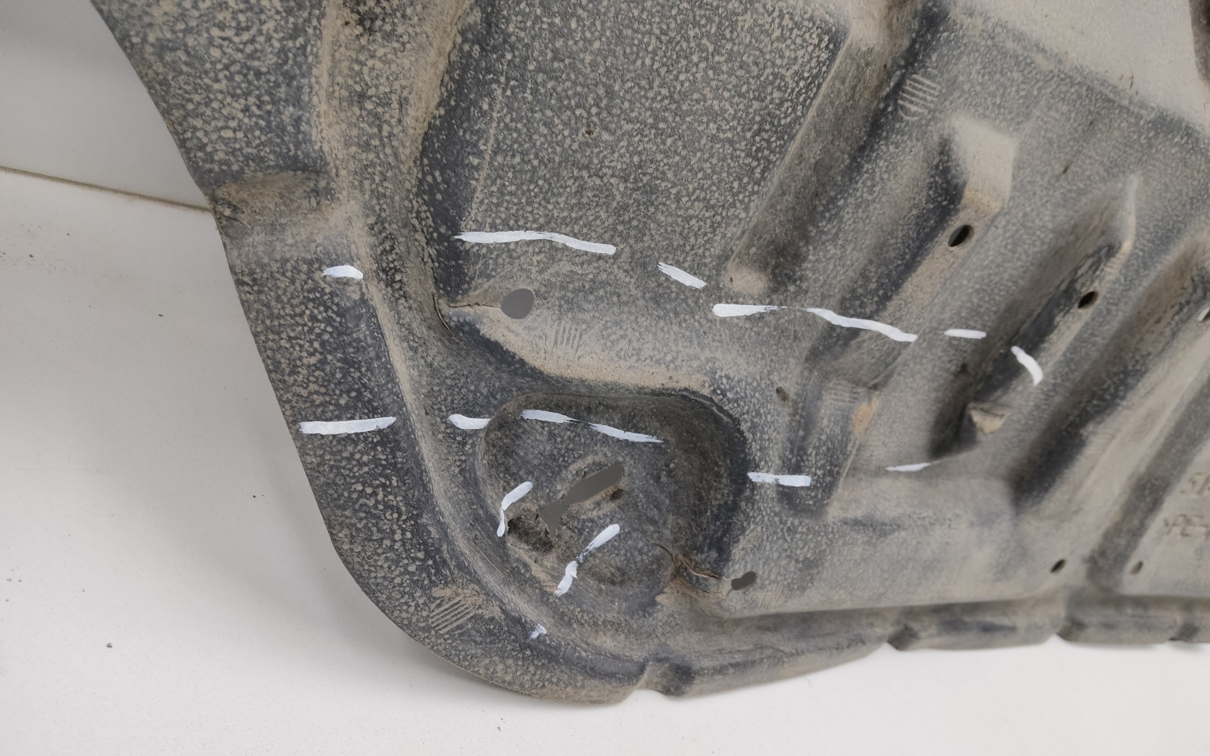 Защита двигателя левая часть Toyota Camry V55