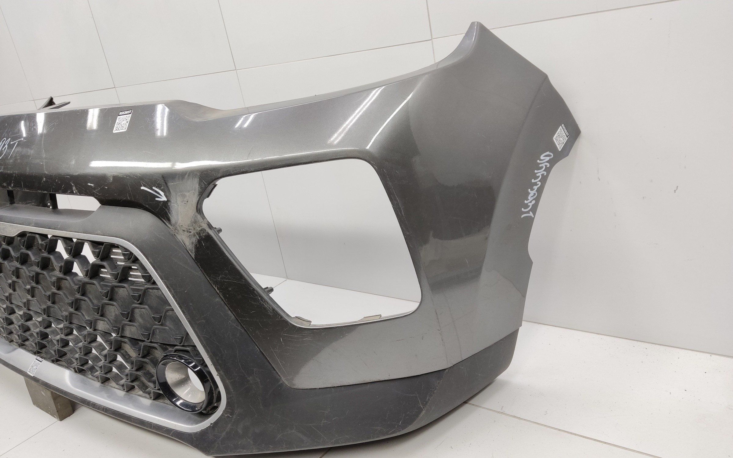 Бампер передний верхняя часть Kia Soul 3