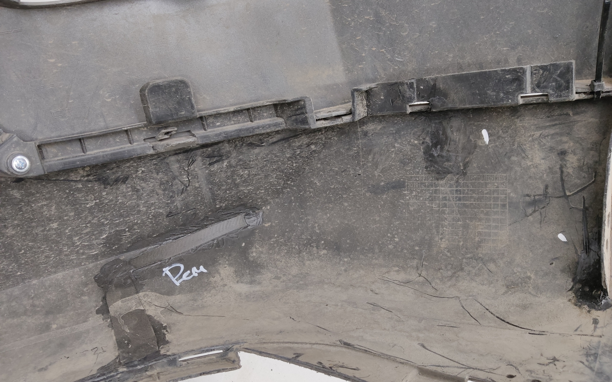 Бампер передний верхняя часть Kia Soul 3