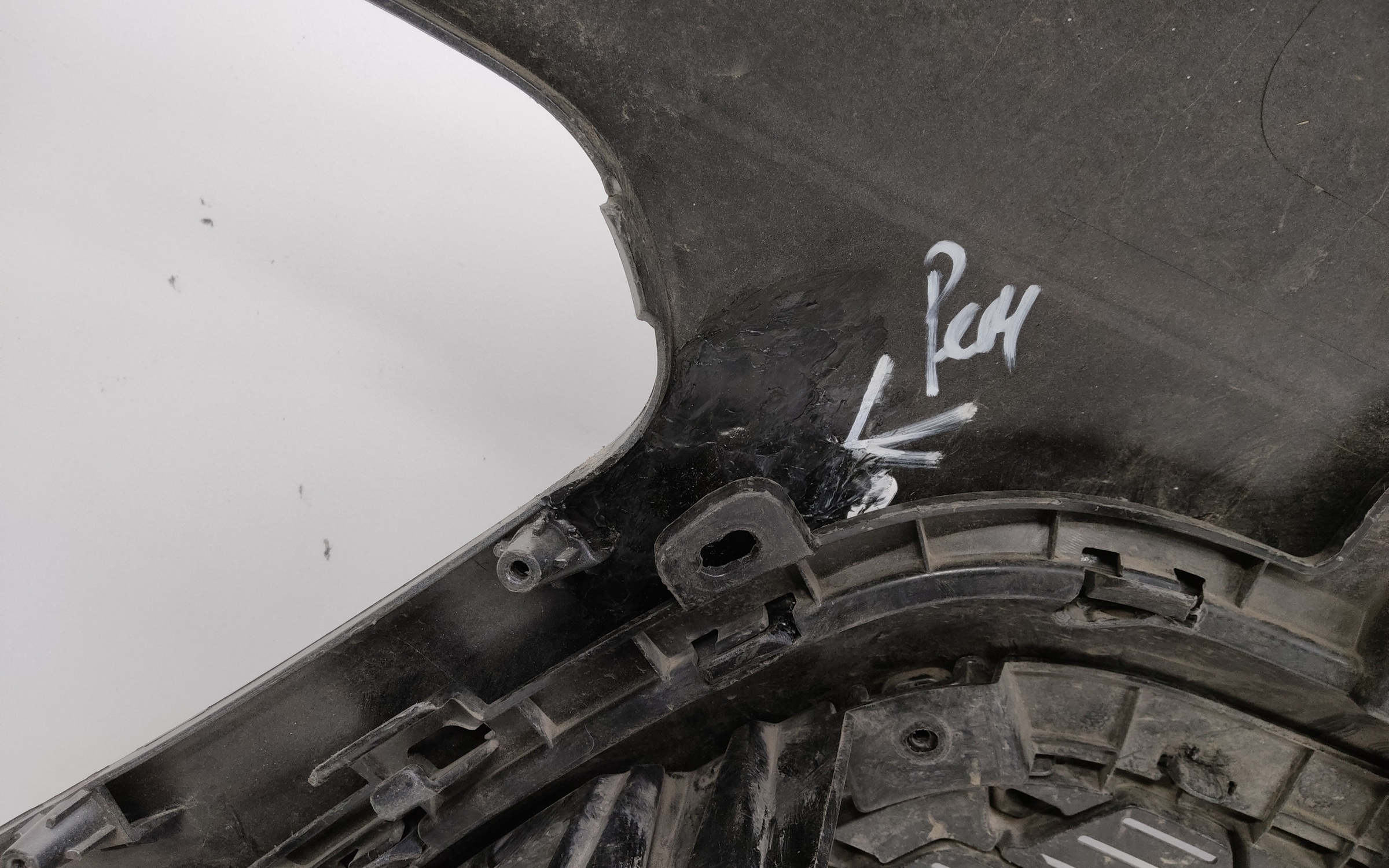 Бампер передний верхняя часть Kia Soul 3