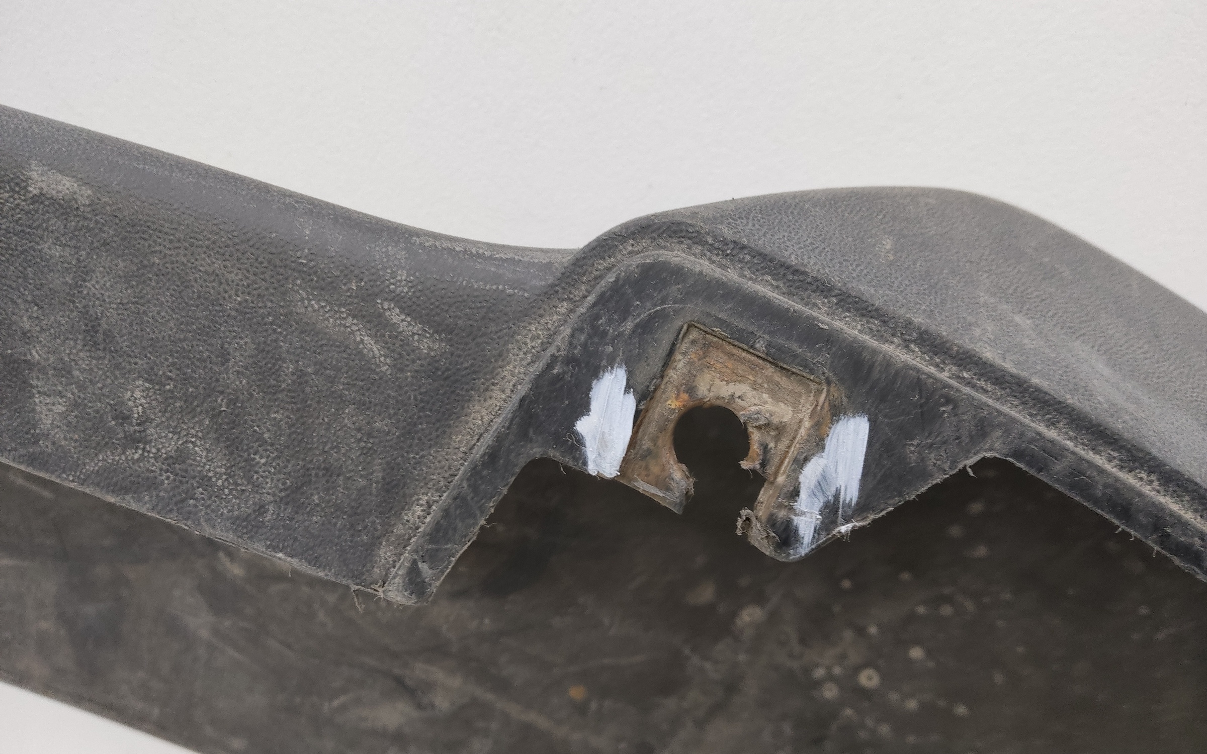 Юбка переднего бампера Hyundai IX35 Restail