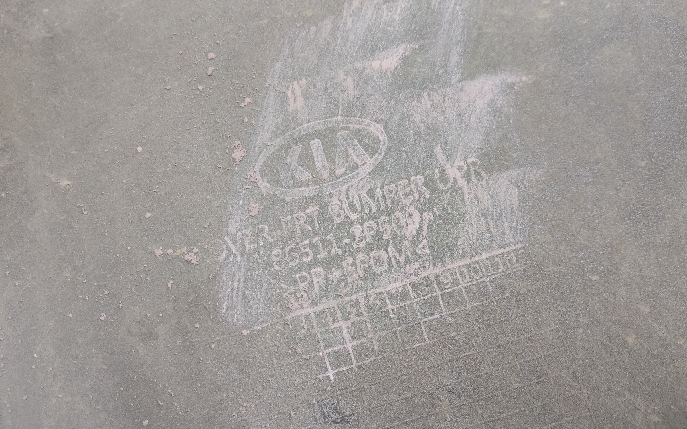 Бампер передний Kia Sorento 2 Restail