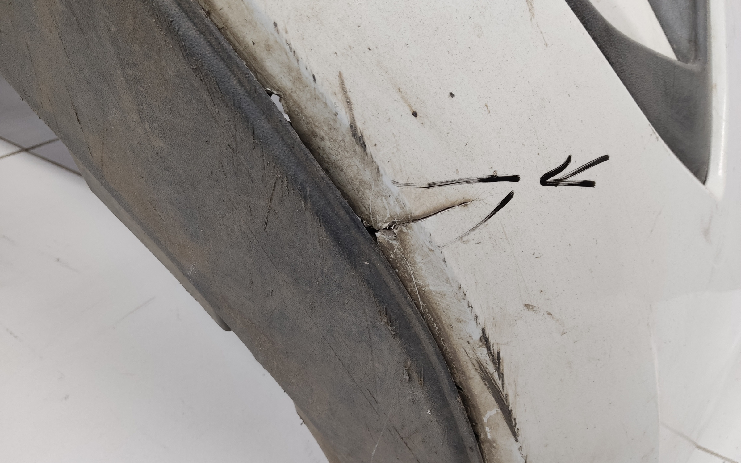 Бампер передний Volkswagen Polo 6 Liftback