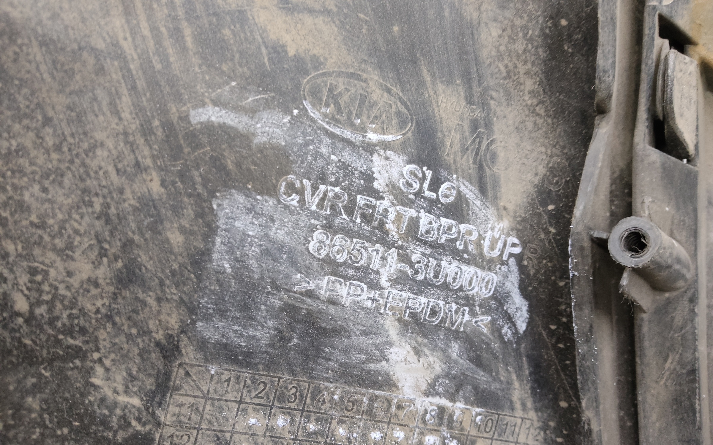 Бампер передний Kia Sportage 3