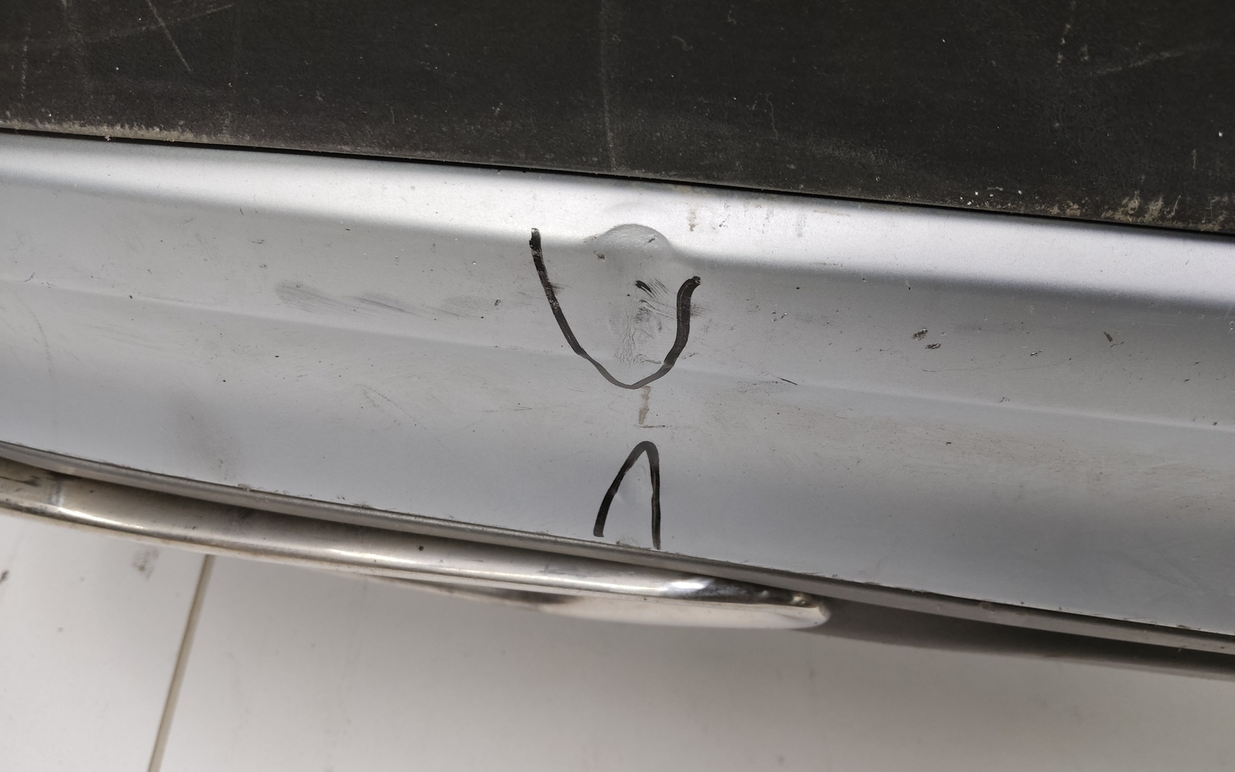 Бампер задний Geely Atlas Pro