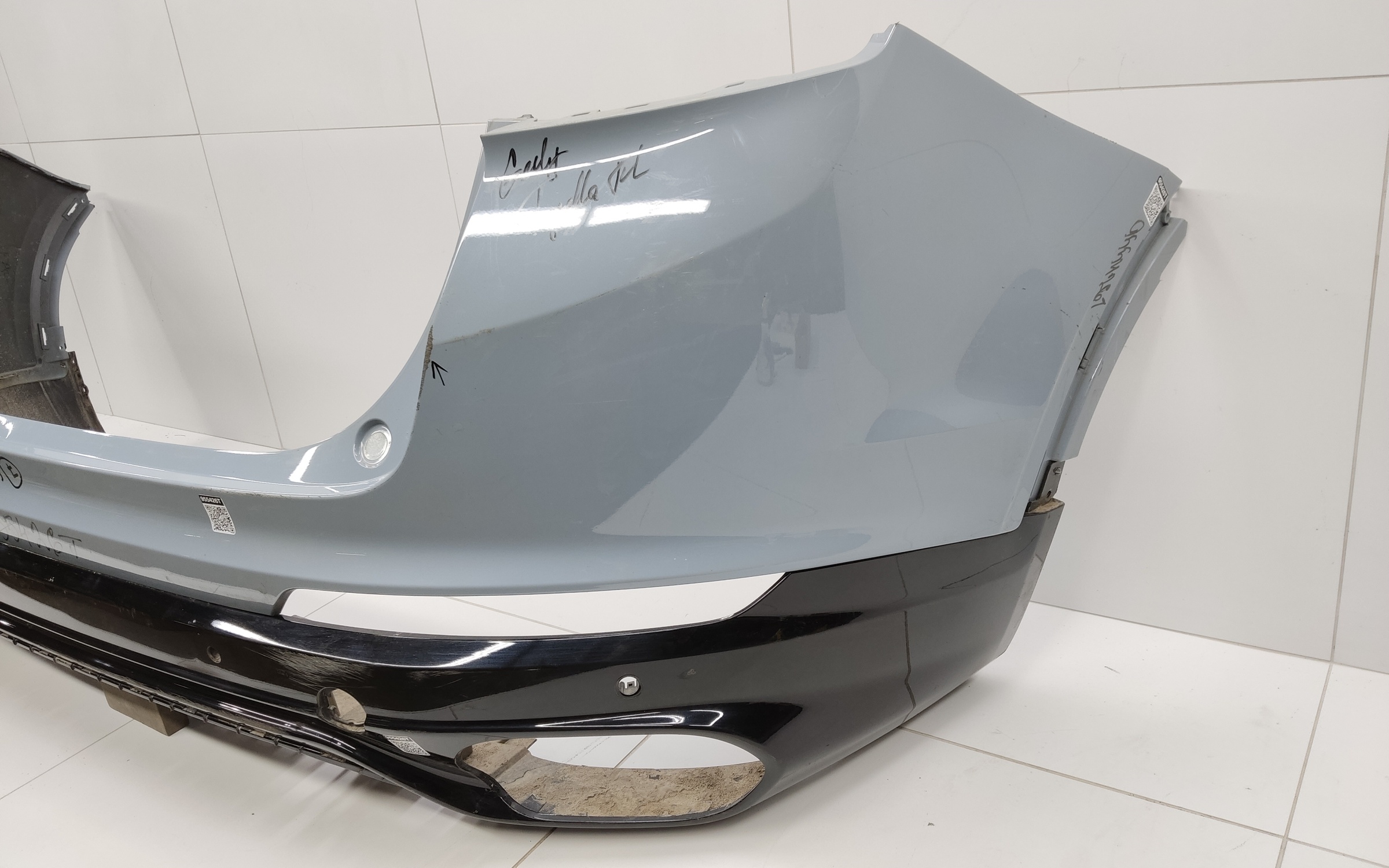 Бампер задний верхняя часть Geely Tugella