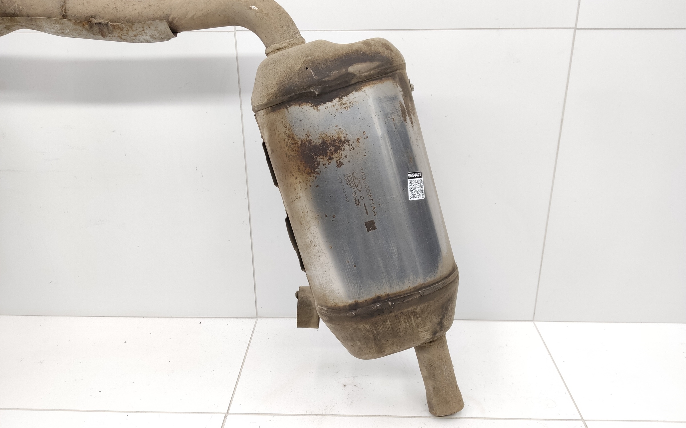 Глушитель задняя часть Exeed VX