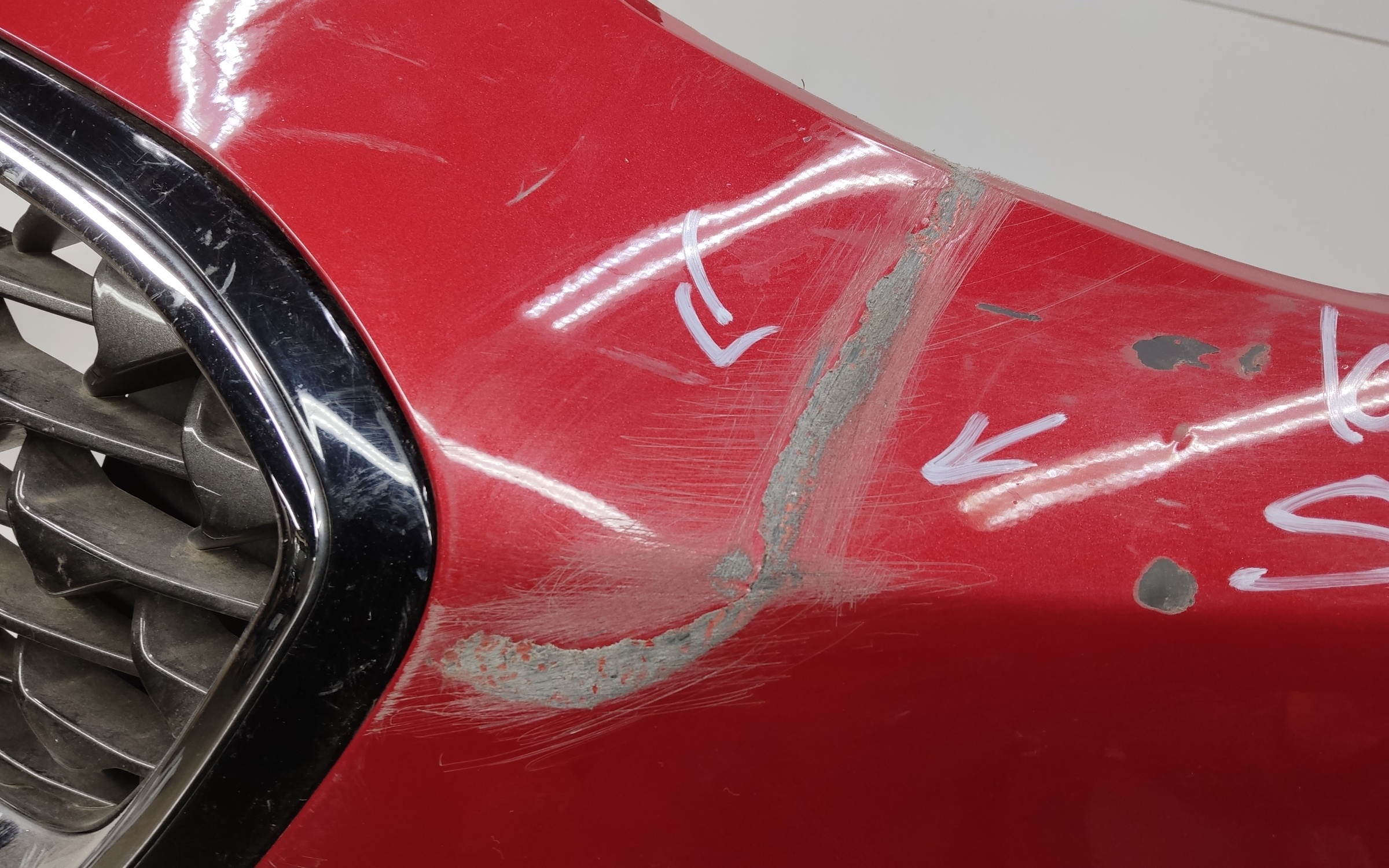 Бампер передний Kia Sportage 4 Restail