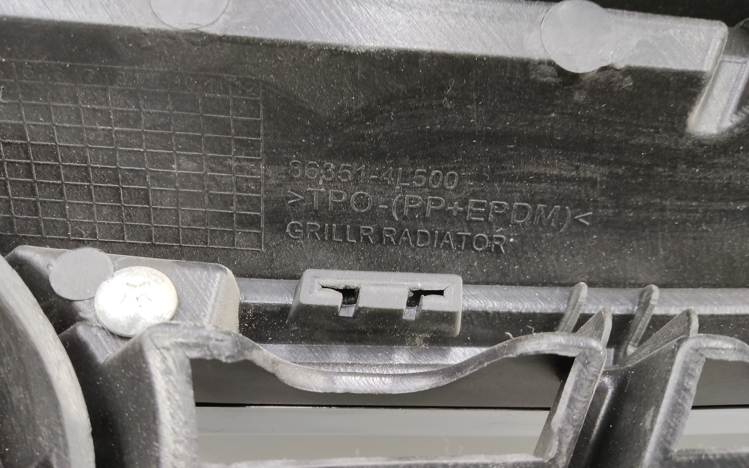 Бампер передний Hyundai Solaris 1 Restail