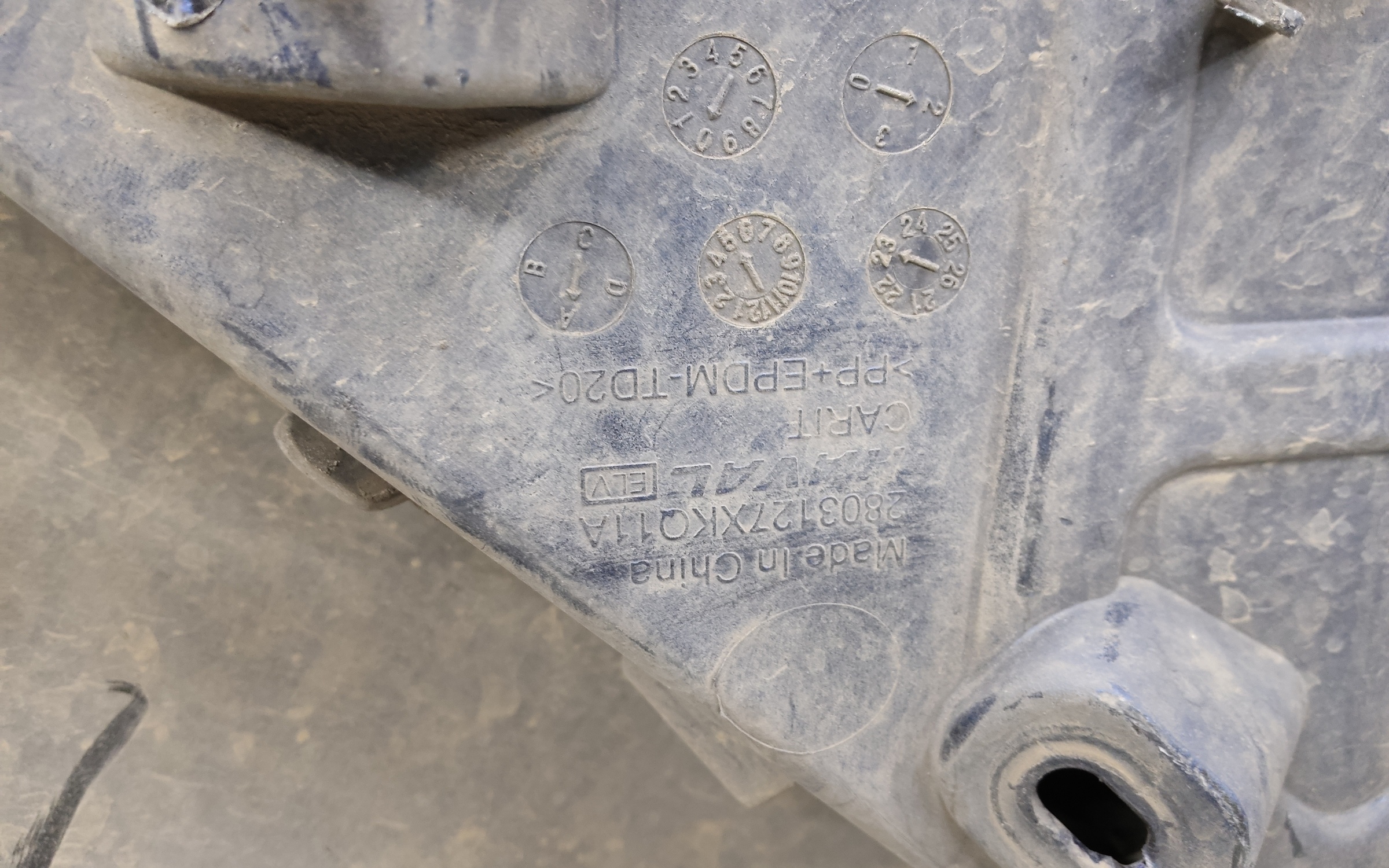 Бампер передний Haval F7 Restail