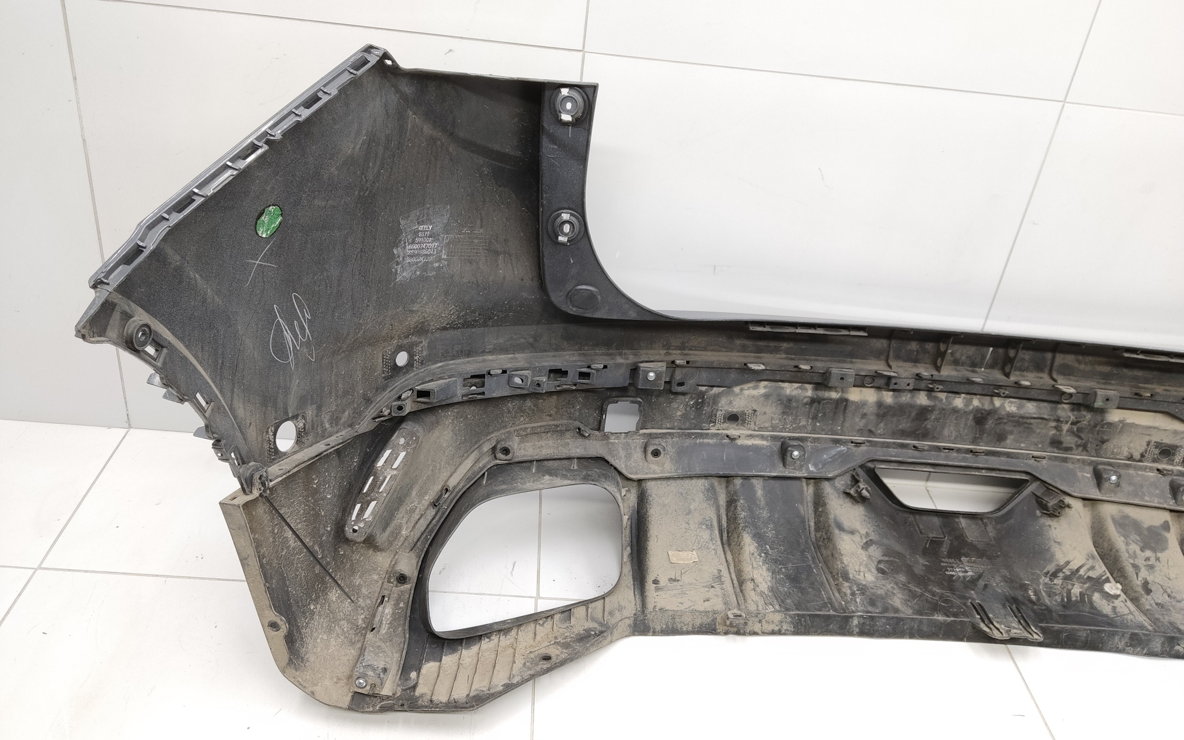 Бампер задний верхняя часть Geely Coolray