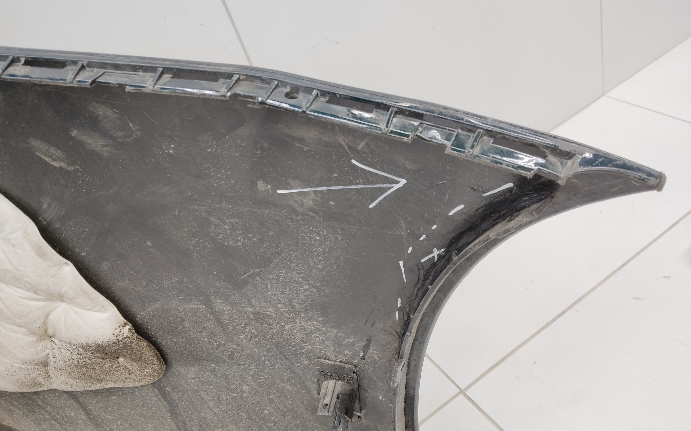 Бампер задний Exeed VX