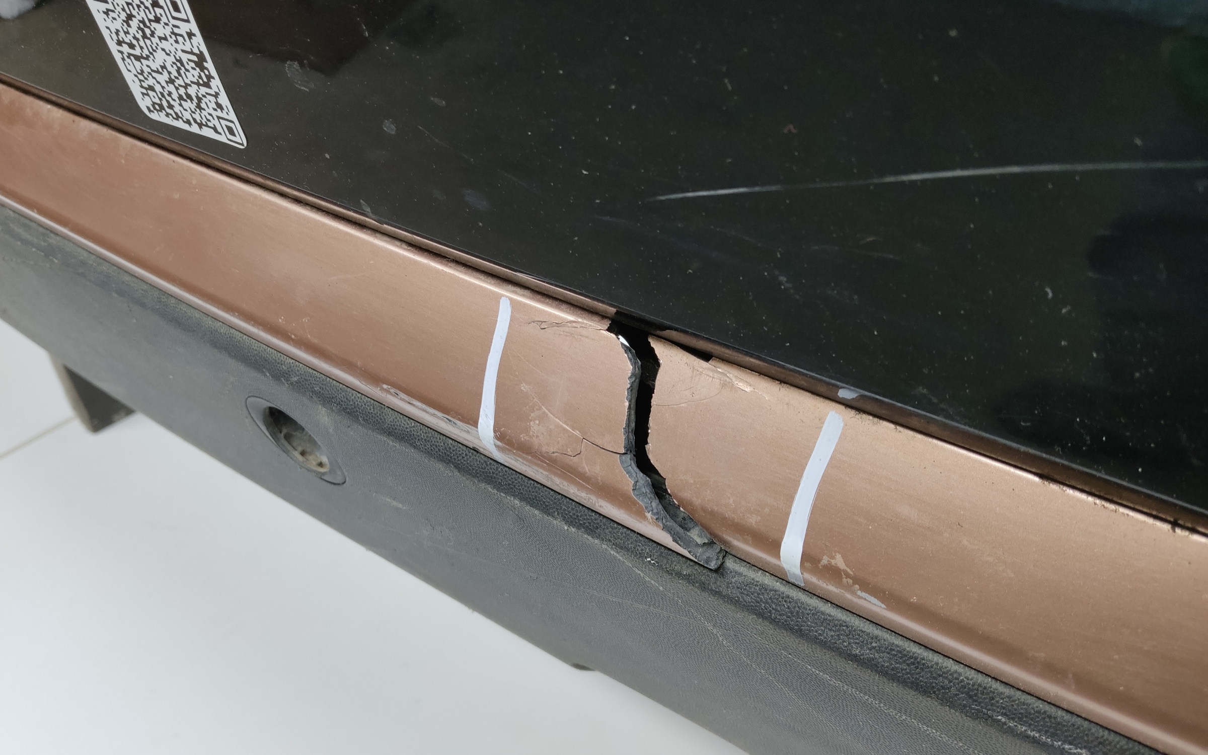 Бампер задний Exeed VX