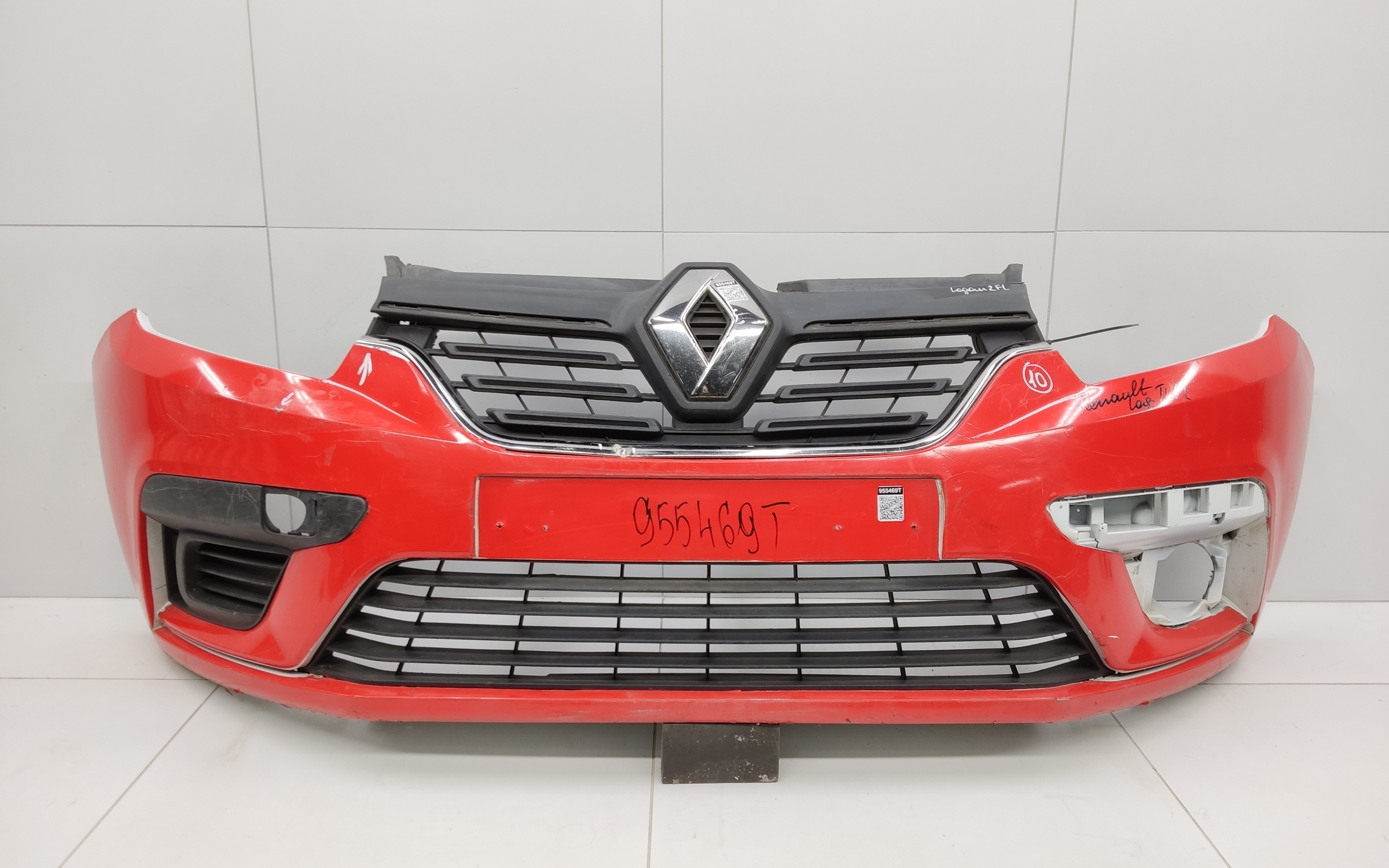 Бампер передний Renault Logan 2 Restail