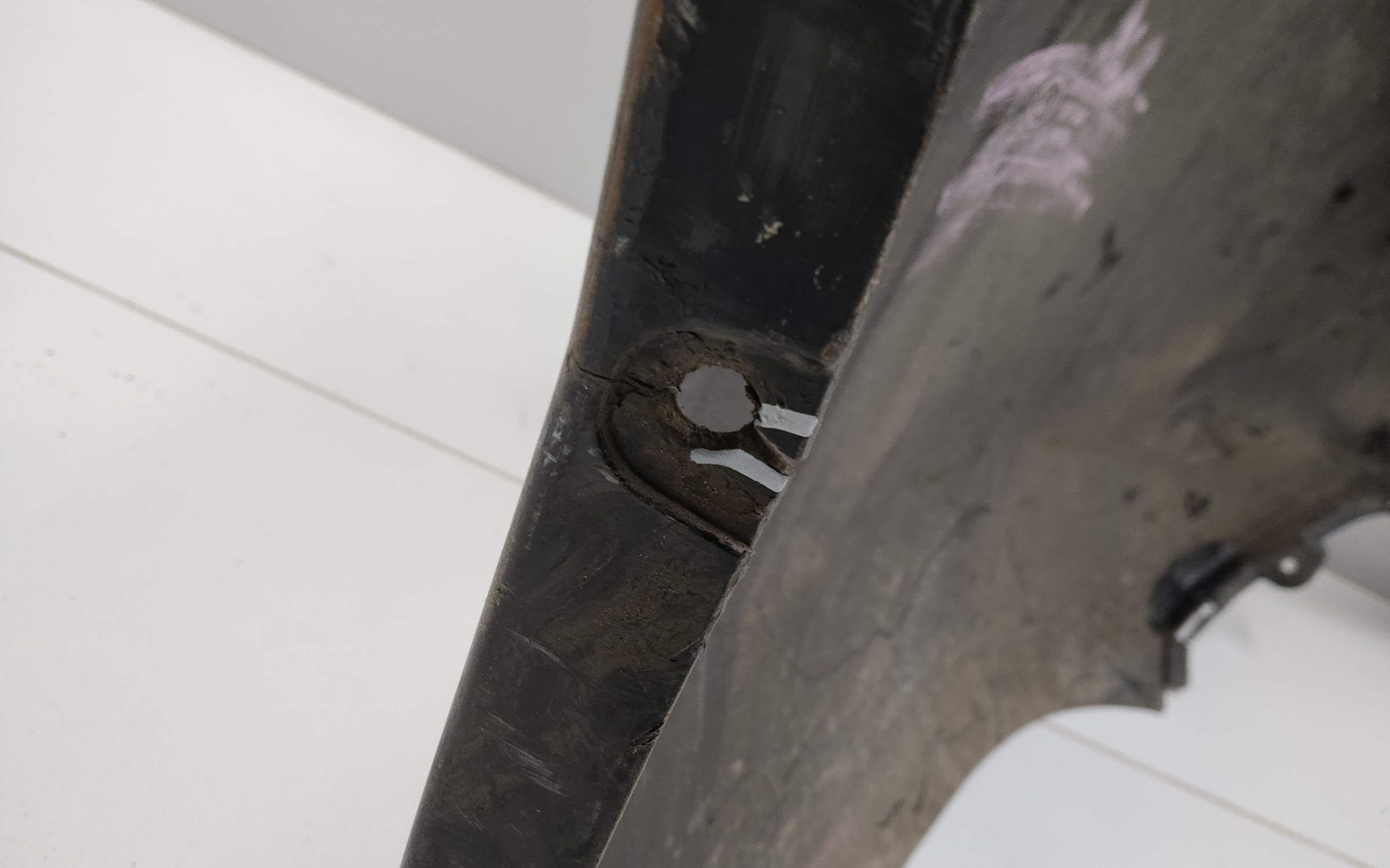 Бампер задний Kia Cerato 2 Sedan