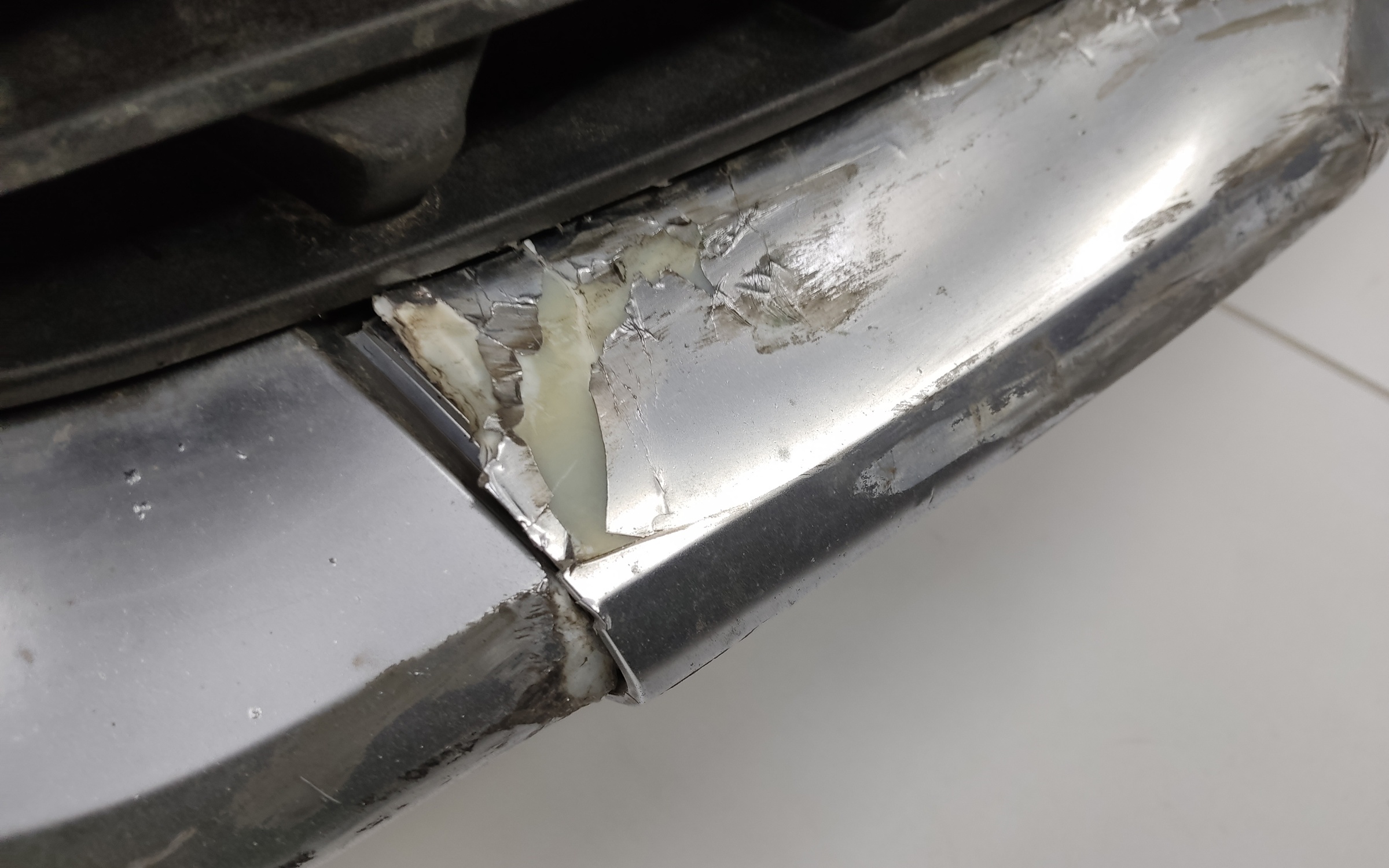 Бампер передний Hyundai Santa Fe 4 Restail