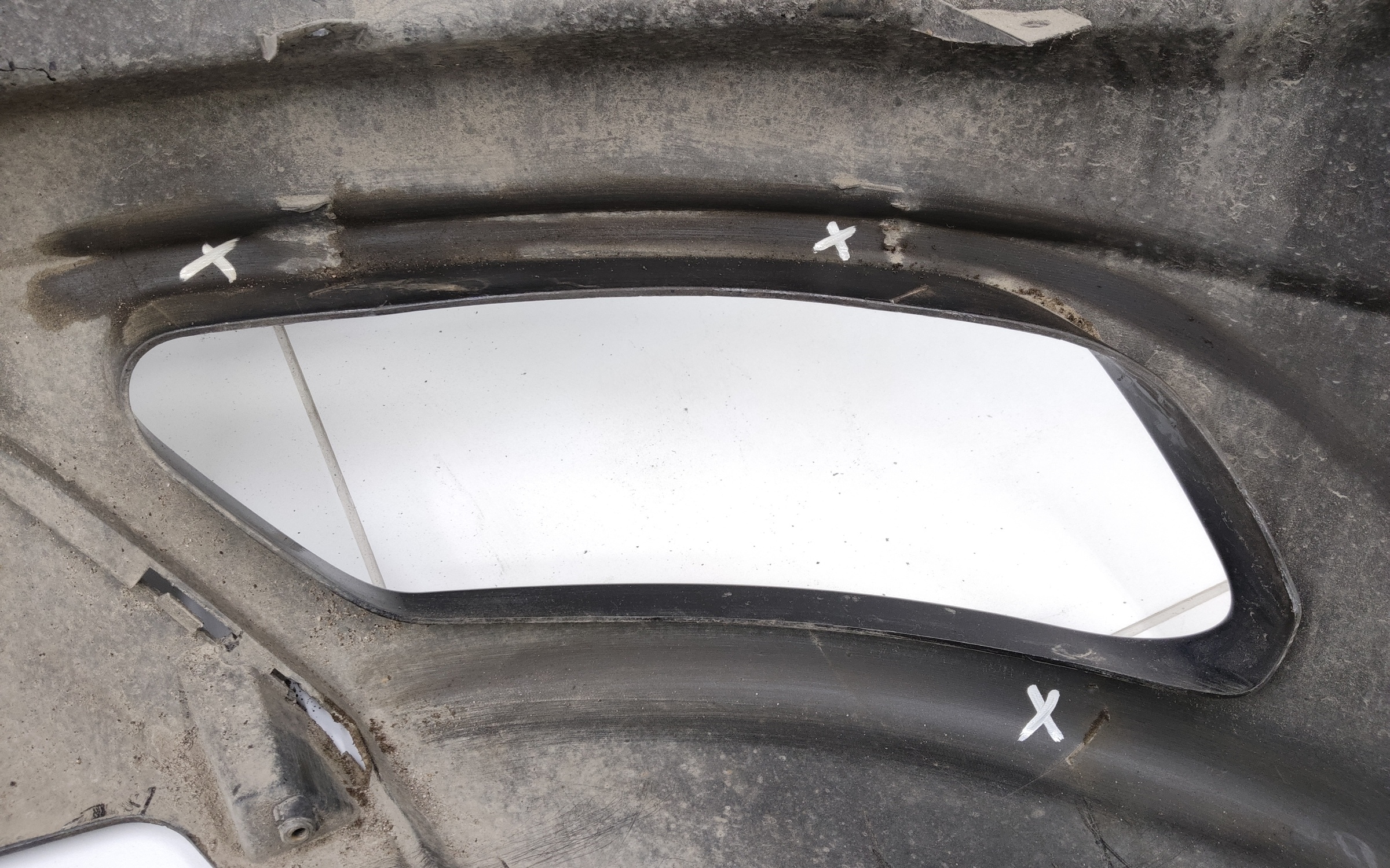 Бампер задний Exeed LX