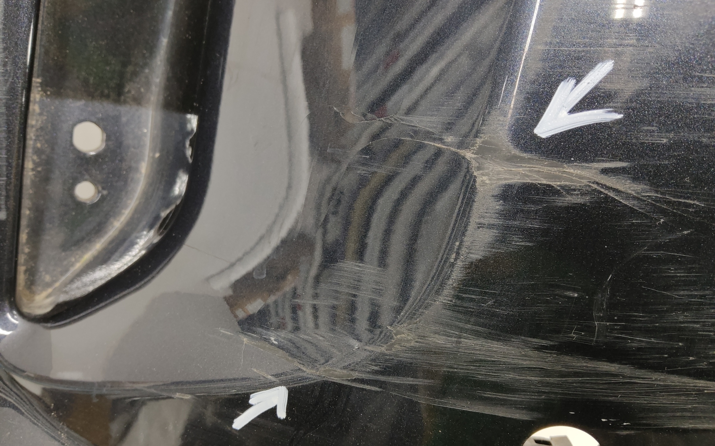 Бампер задний Exeed LX