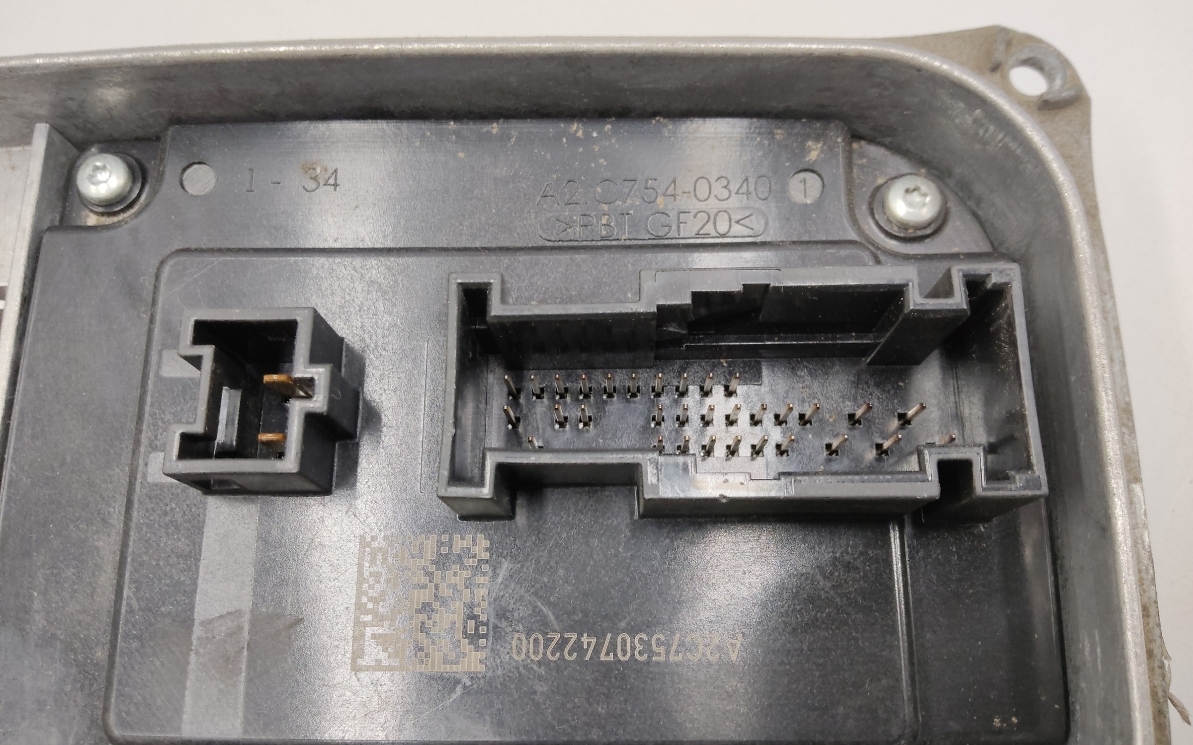 Блок управления правой фарой Mercedes Benz GLC-klasse X253 Restail