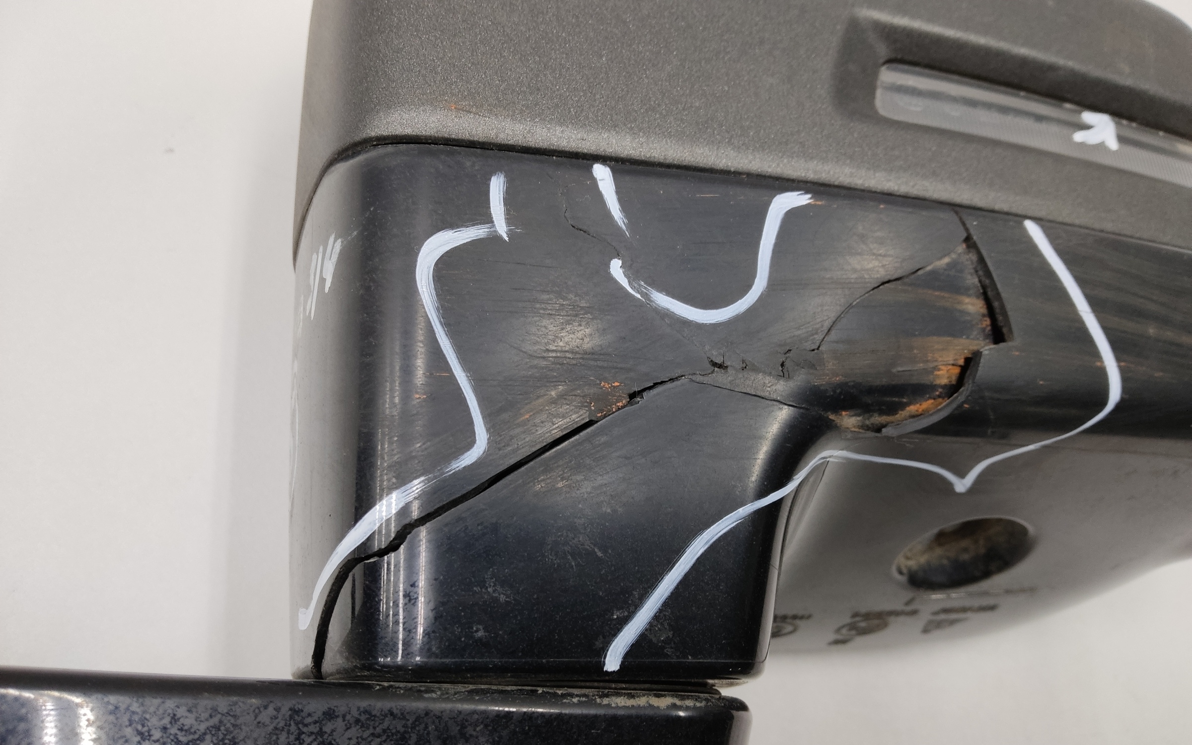 Зеркало левое Haval Dargo 9+1 контактов