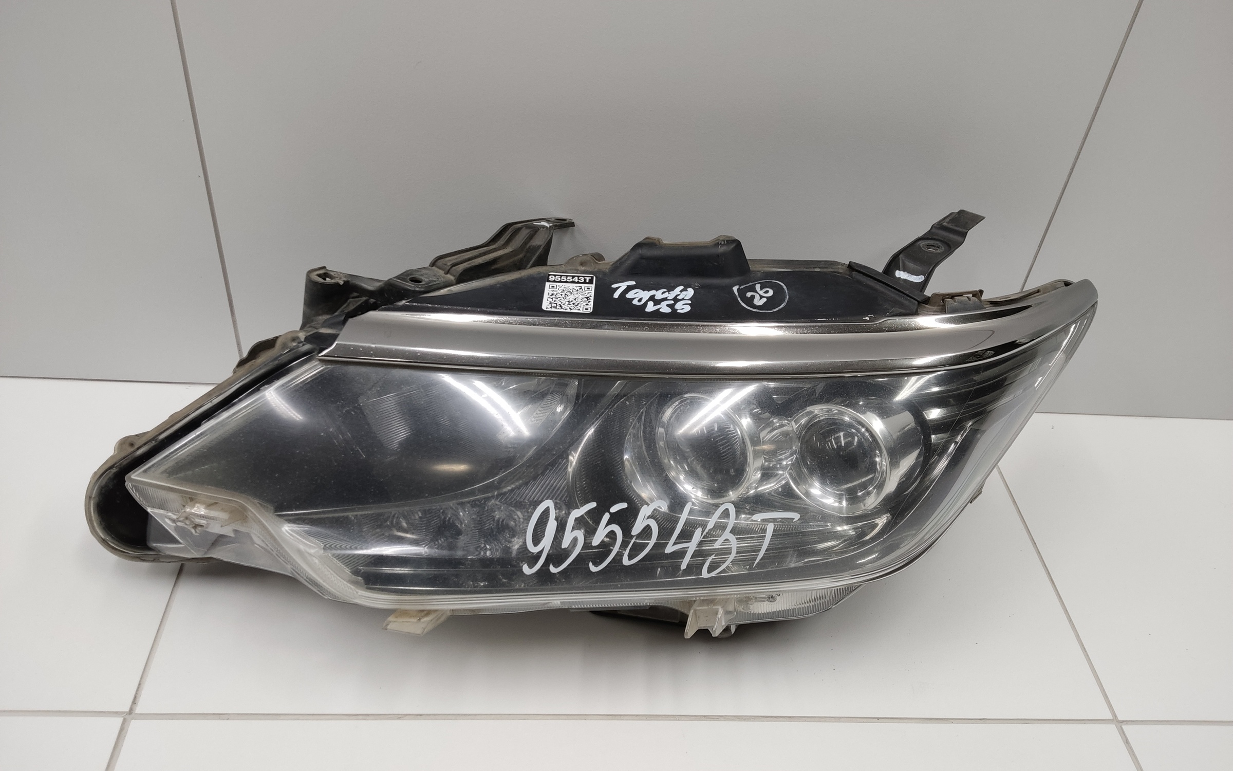 Фара передняя левая Toyota Camry V55 Restail галоген LED