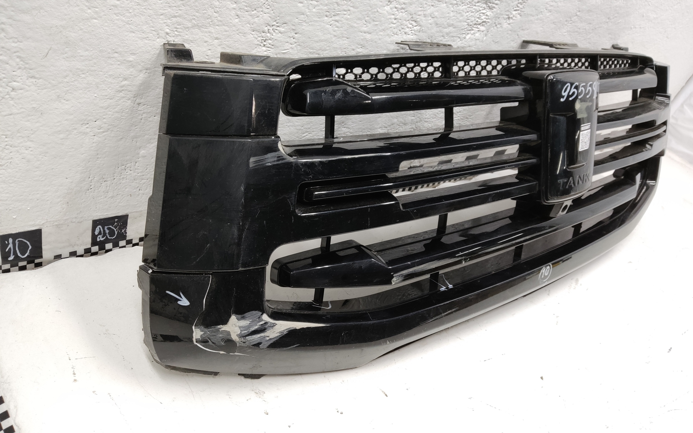 Решетка радиатора Tank 500 Black Trail черная