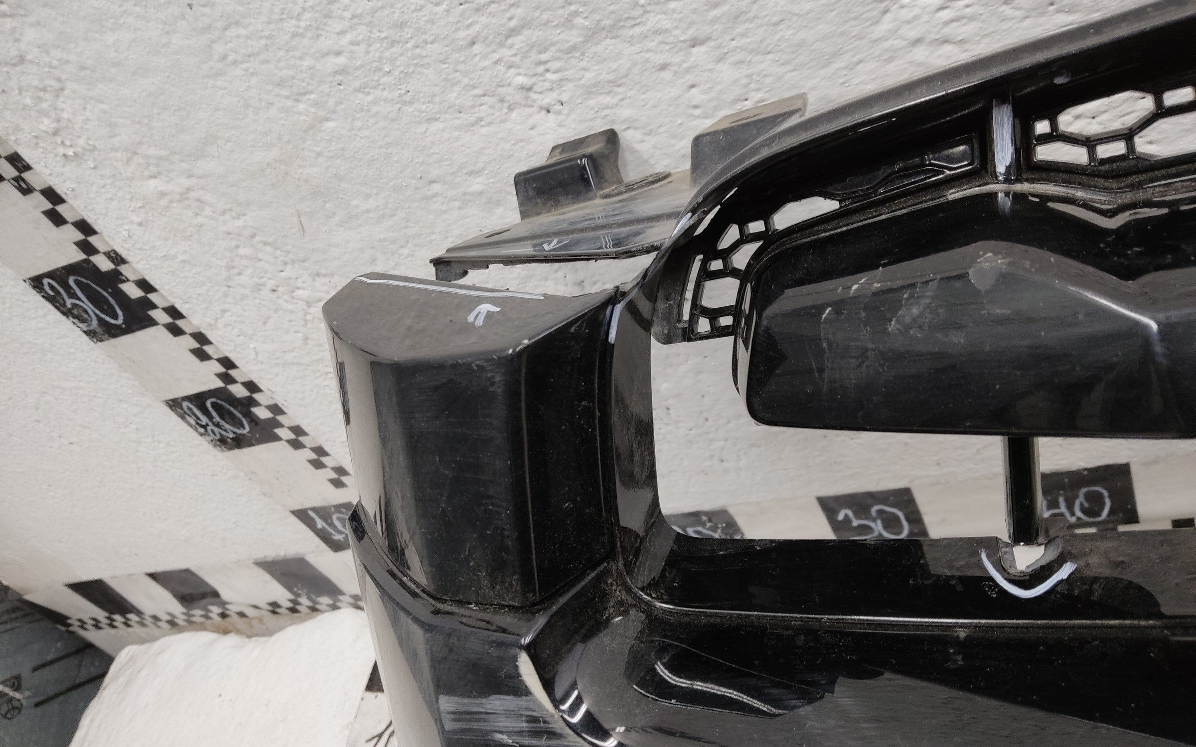 Решетка радиатора Tank 500 Black Trail черная