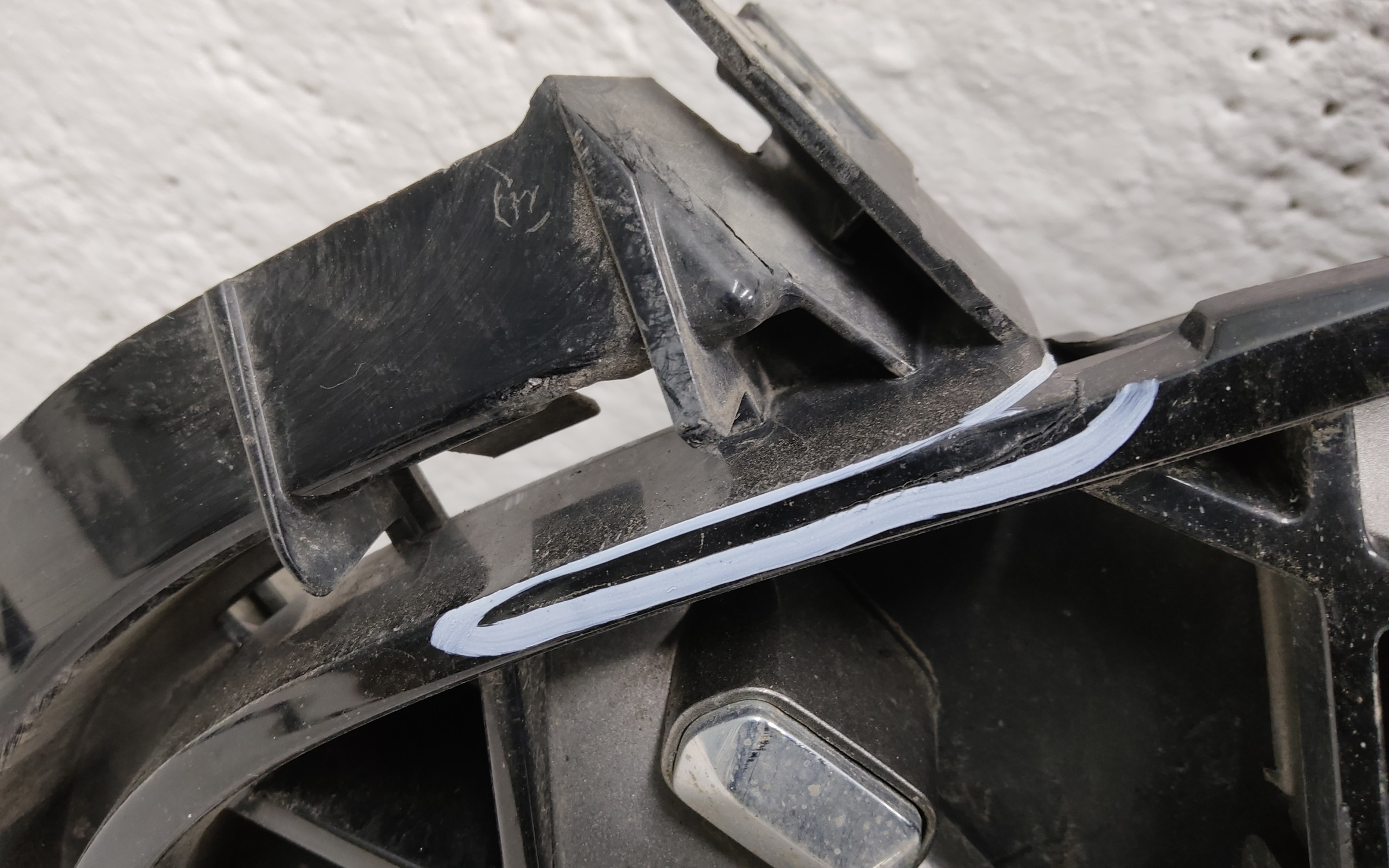 Решётка радиатора Chery Tiggo 7 Pro под камеру